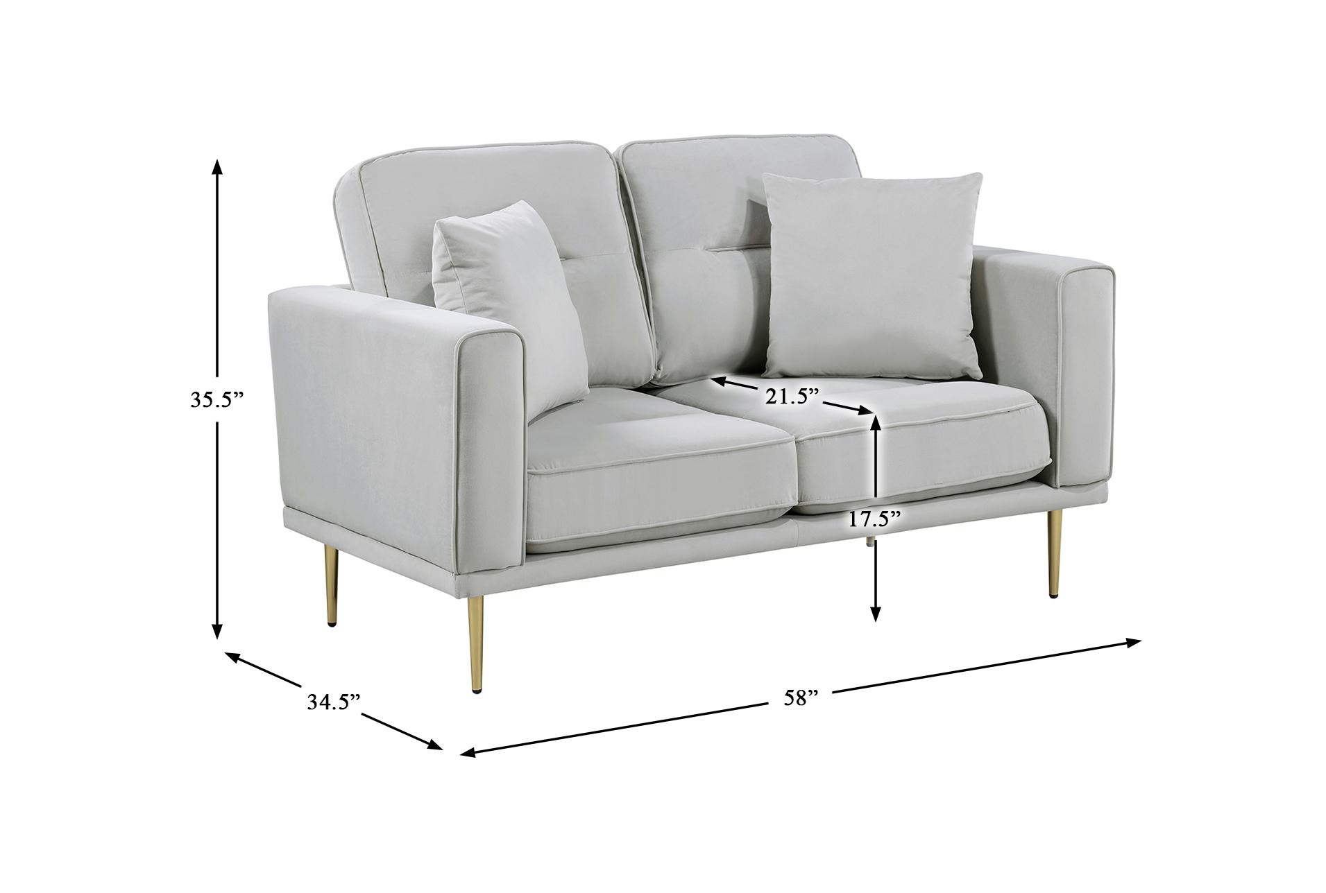 strader grey velvet fabric 58" loveseat | loose reversible back 13 strader grey velvet fabric 58" loveseat | loose reversible back