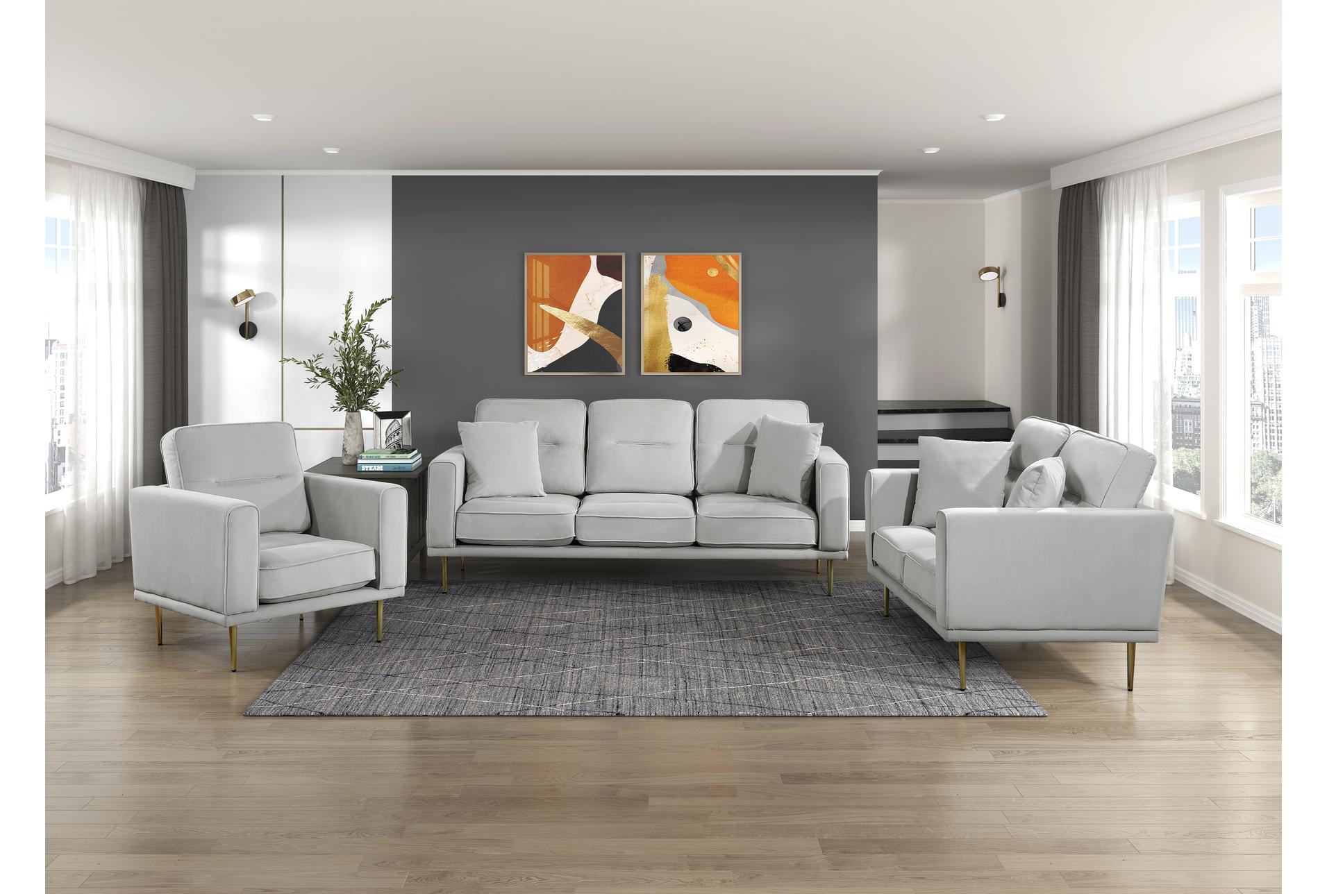 strader grey velvet fabric 58" loveseat | loose reversible back 16 strader grey velvet fabric 58" loveseat | loose reversible back