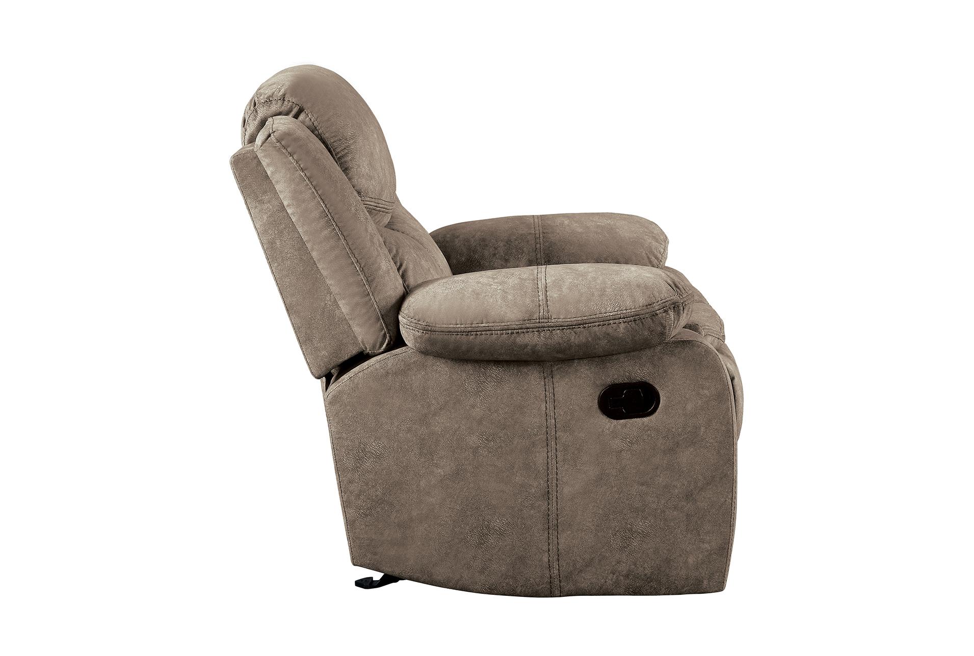 forte brown polyester 88" microfiber manual reclining sofa 11 forte brown polyester 88" microfiber manual reclining sofa
