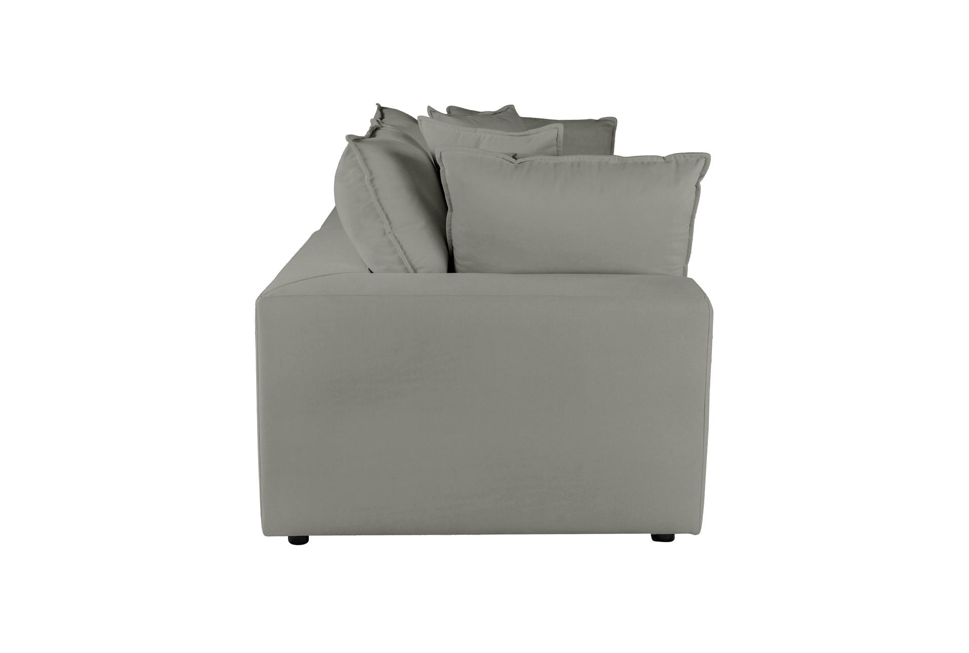 sutton slate grey fabric modular loveseat 9 sutton slate grey fabric modular loveseat