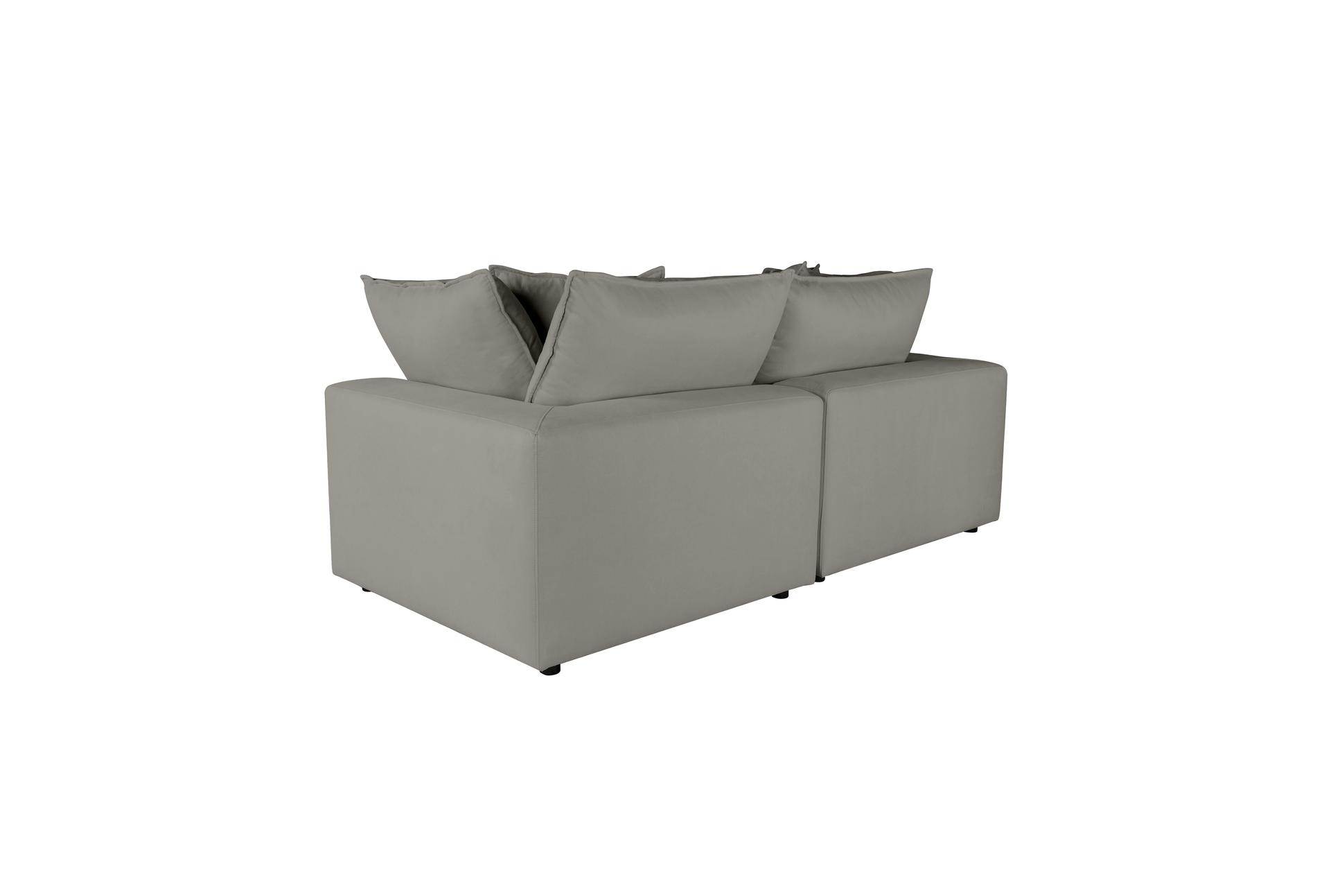 sutton slate grey fabric modular loveseat 11 sutton slate grey fabric modular loveseat
