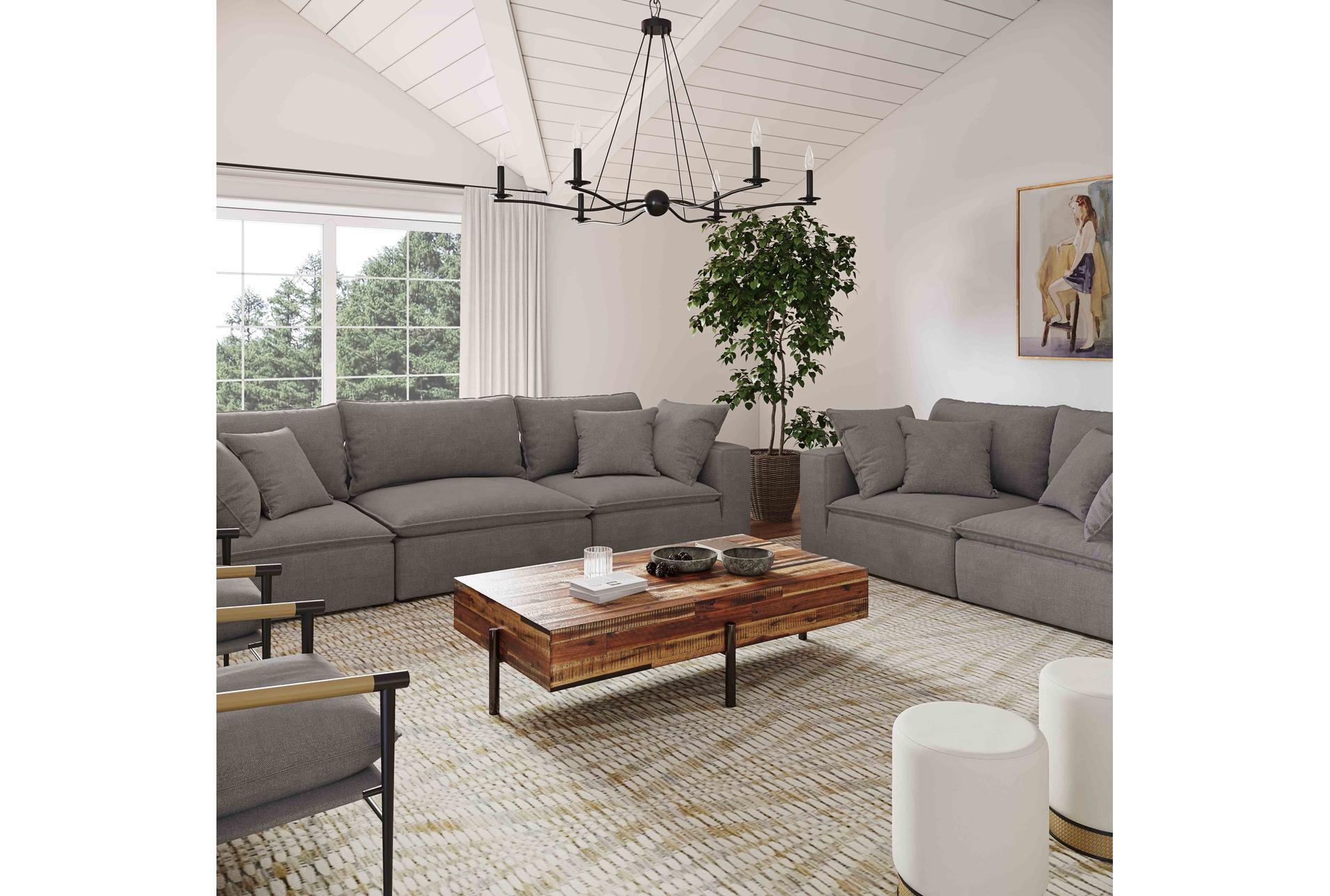 sutton slate grey fabric modular loveseat 12 sutton slate grey fabric modular loveseat