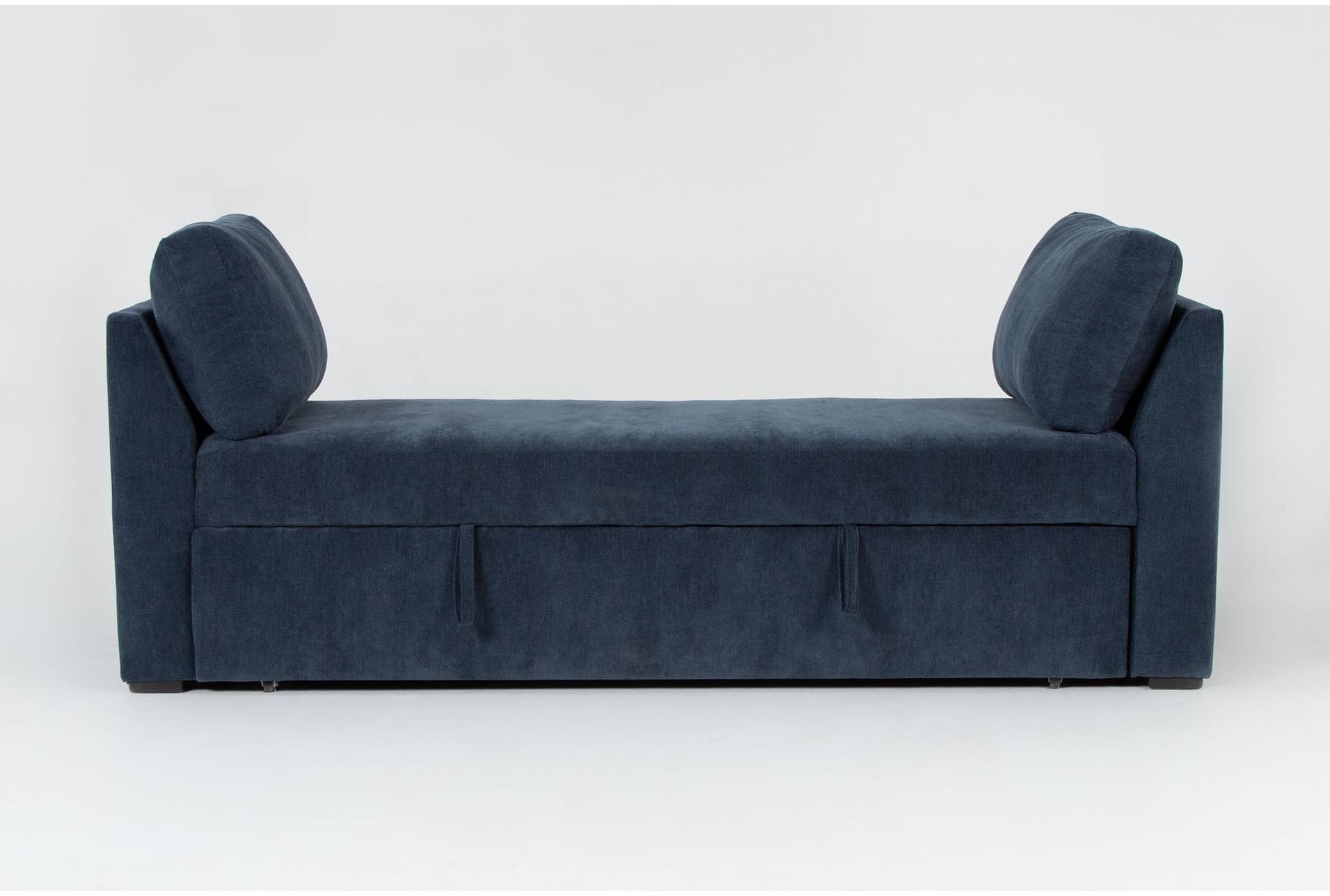 bonaterra midnight navy blue fabric 87" convertible chaise lounge 1 bonaterra midnight navy blue fabric 87" convertible chaise lounge