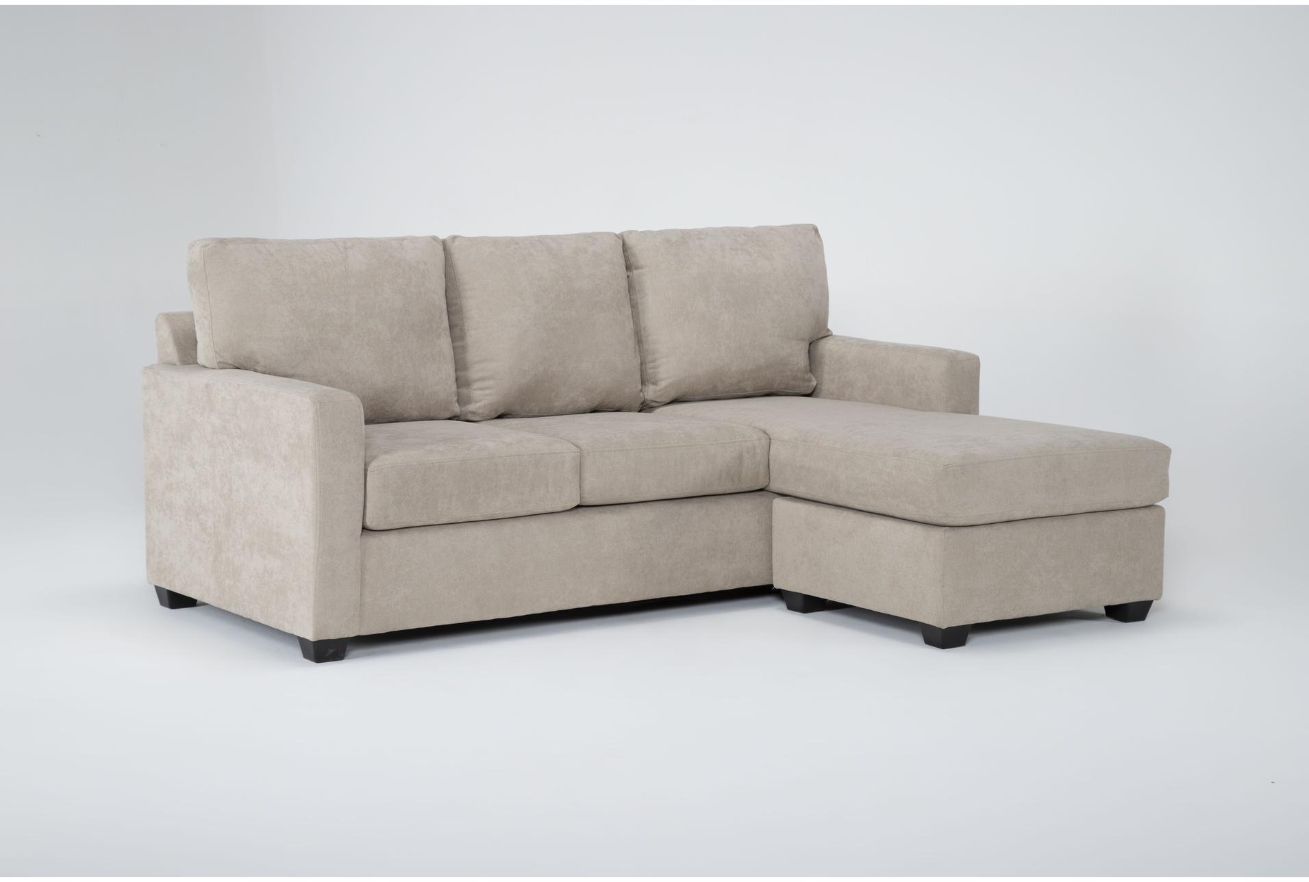 aramis cream beige fabric 83" queen memory foam sleeper sofa bed with reversible chaise | track arms 1 aramis cream beige fabric 83" queen memory foam sleeper sofa bed with reversible chaise | track arms