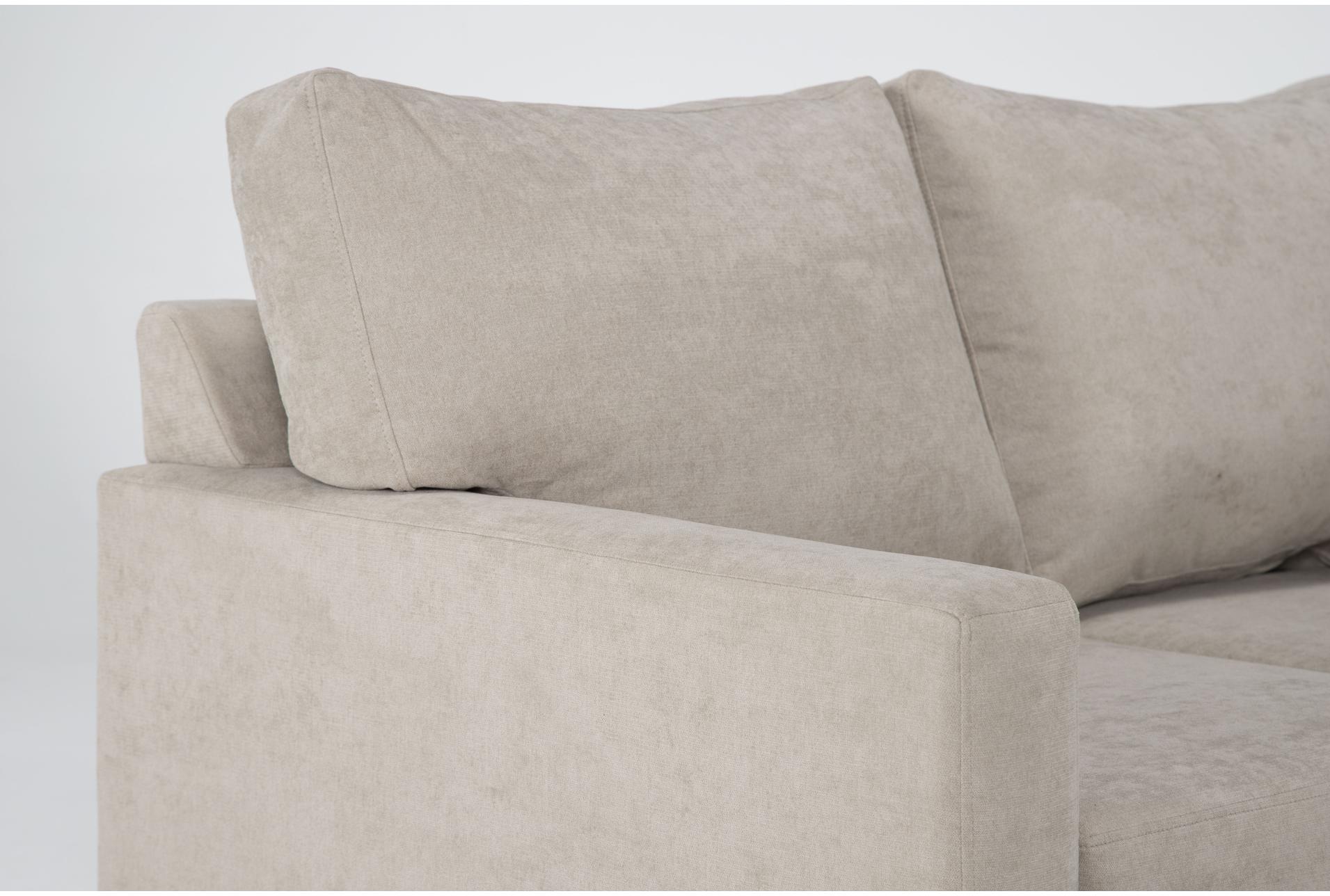 aramis cream beige fabric 83" queen memory foam sleeper sofa bed with reversible chaise | track arms 13 aramis cream beige fabric 83" queen memory foam sleeper sofa bed with reversible chaise | track arms