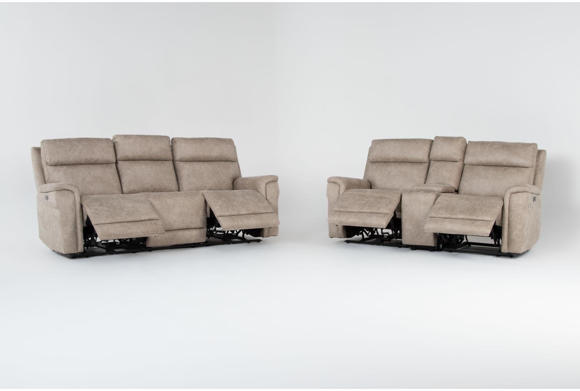 caspian beige 169" 6 piece power reclining modular sofa and console loveseat set with storage cupholders & usb | fabric 11 caspian beige 169" 6 piece power reclining modular sofa and console loveseat set with storage cupholders & usb | fabric