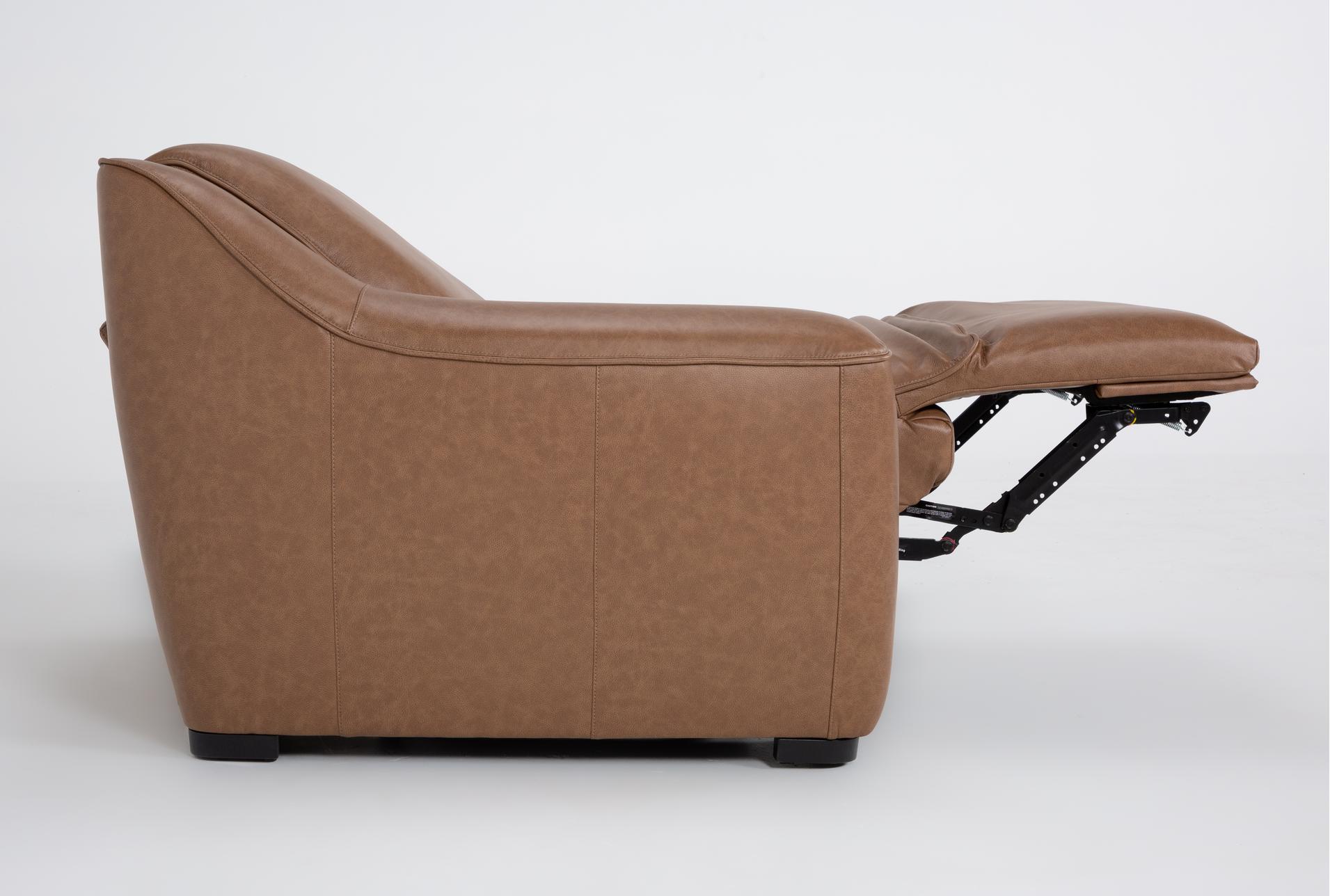 ryker 5 piece brown natural leather power reclining modular sectional with armless chair armless recliner power headrest | adjustable headrests 14 ryker 5 piece brown natural leather power reclining modular sectional with armless chair armless recliner power headrest | adjustable headrests