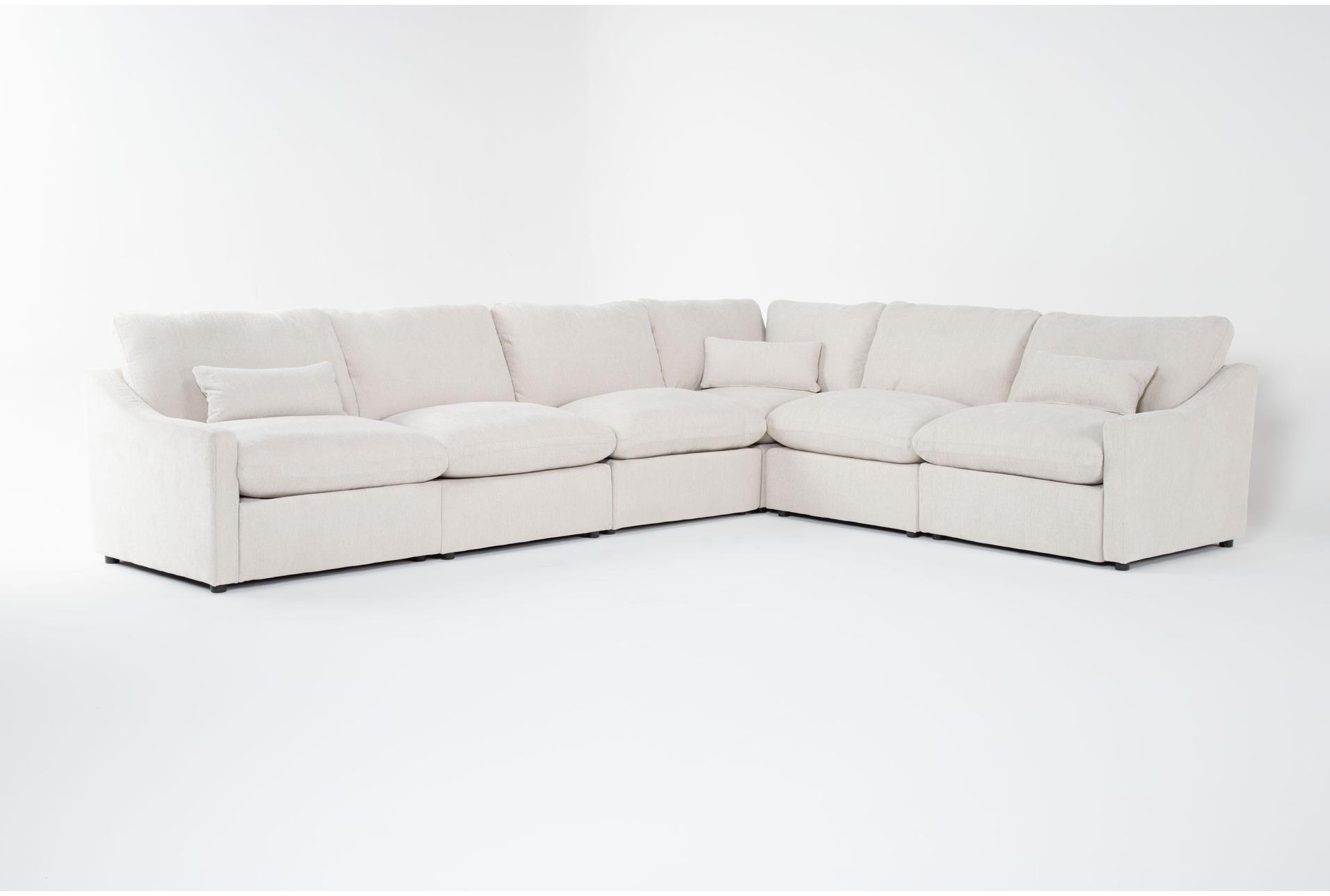 kennedy cream beige ivory 159" 6 piece power reclining l-shaped modular sectional with 3 power recliners & usb | reversible | fabric 1 kennedy cream beige ivory 159" 6 piece power reclining l-shaped modular sectional with 3 power recliners & usb | reversible | fabric