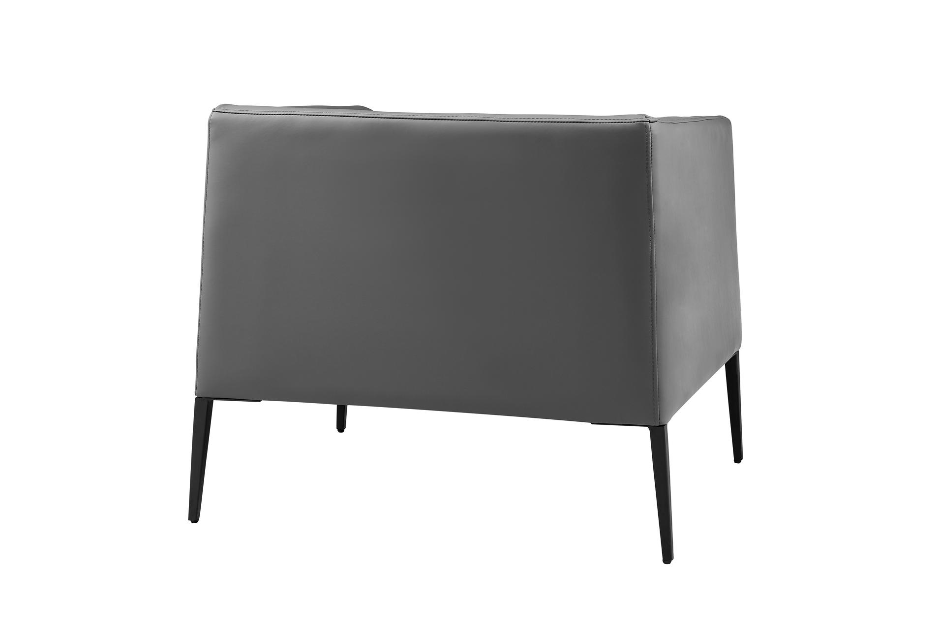mani grey leather lounge arm chair with matte black legs | solid | armchair | fabric | club | with arms 11 mani grey leather lounge arm chair with matte black legs | solid | armchair | fabric | club | with arms