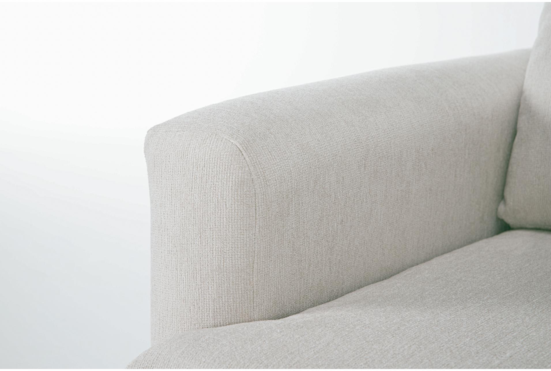 basil porcelain white fabric arm chair | solid | club 9 basil porcelain white fabric arm chair | solid | club