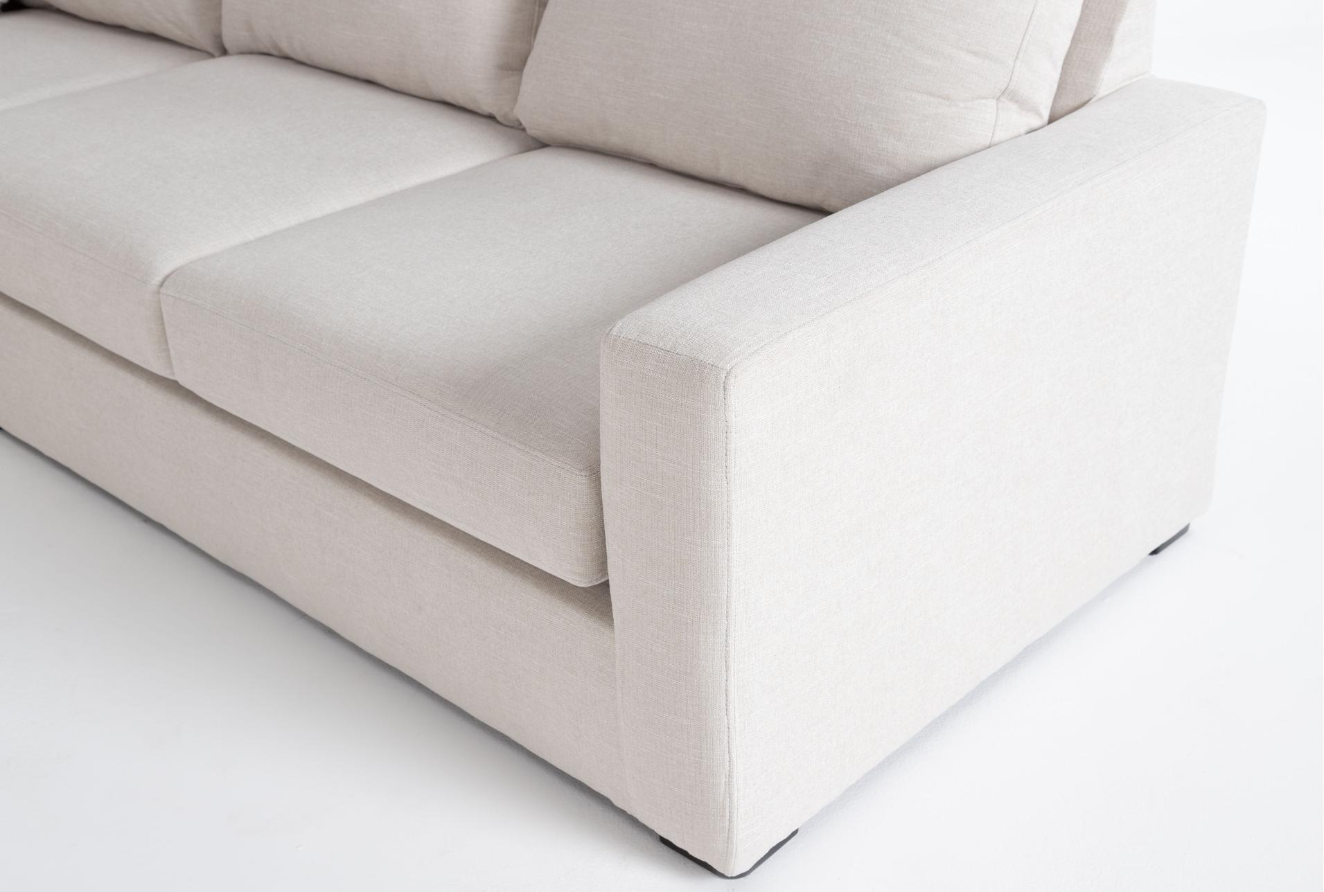 araceli ii sand beige white fabric modular 140" 4 piece u-shaped sectional with left arm facing chaise & storage ottoman 8 araceli ii sand beige white fabric modular 140" 4 piece u-shaped sectional with left arm facing chaise & storage ottoman