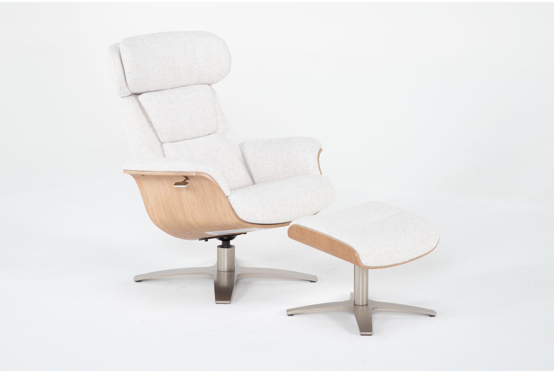 solana white fabric wheat reclining swivel arm chair with adjustable headrest & ottoman | adjustable headrests | with arms 1 solana white fabric wheat reclining swivel arm chair with adjustable headrest & ottoman | adjustable headrests | with arms