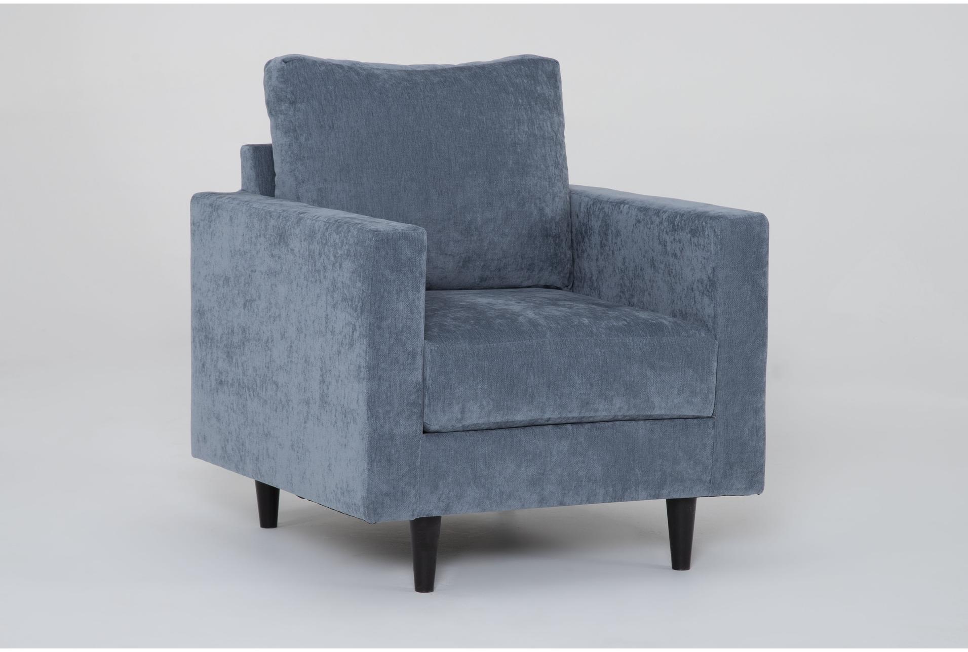 bradley denim blue fabric modern arm chair 1 bradley denim blue fabric modern arm chair