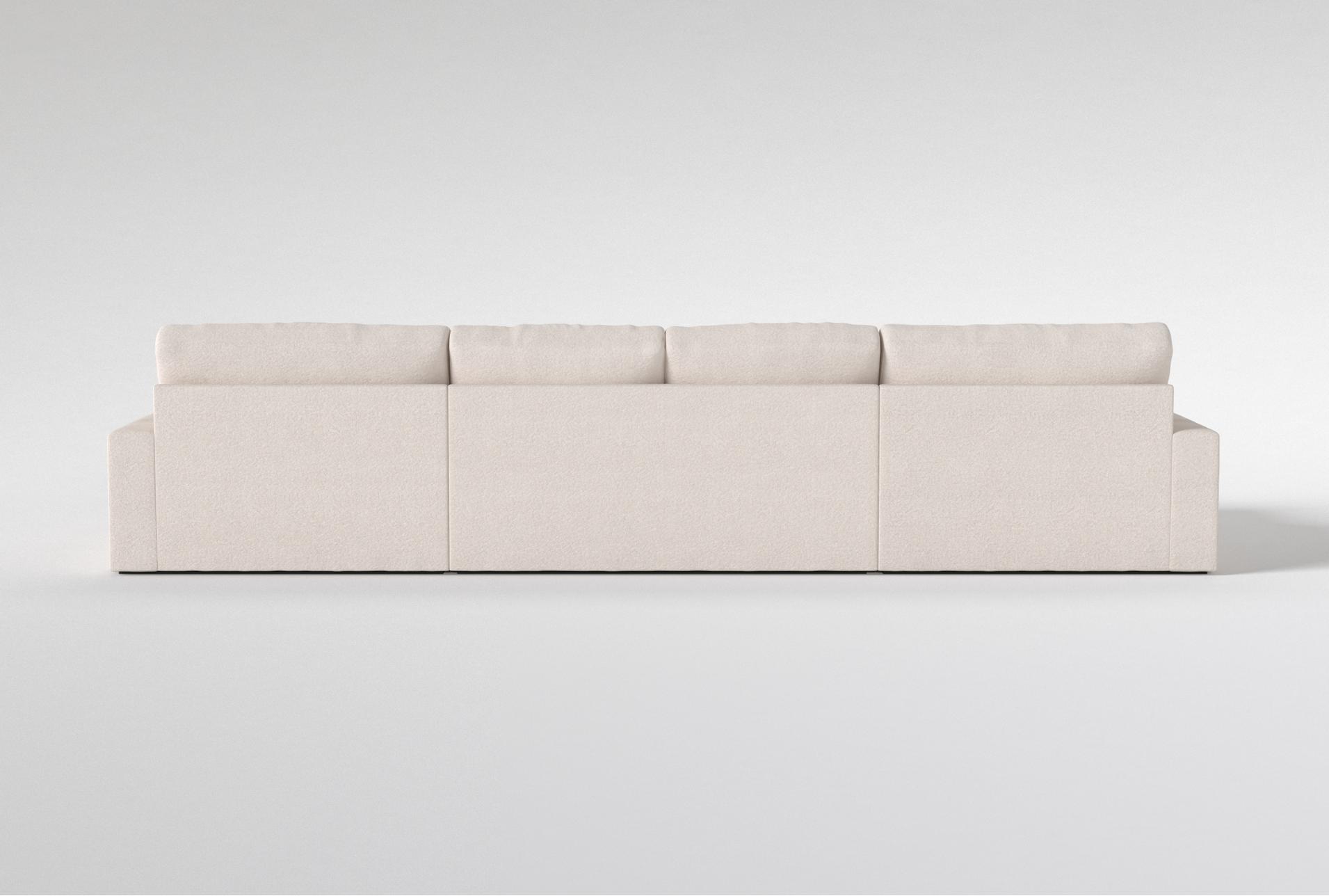 sawyer ii 173" fabric white beige boucle 3 piece sectional with double oversized chaise | reversible 12 sawyer ii 173" fabric white beige boucle 3 piece sectional with double oversized chaise | reversible