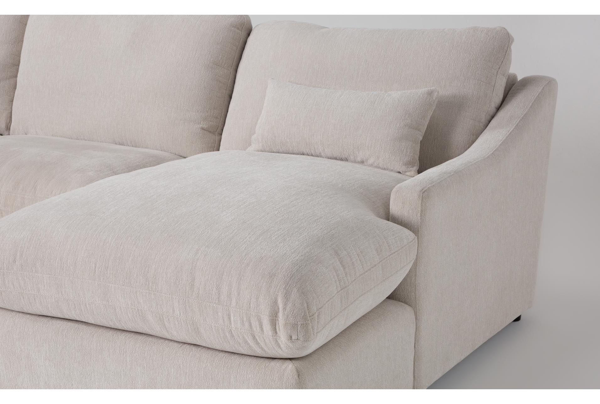 kennedy cream 6 piece modular sectional with right arm facing chaise 7 kennedy cream 6 piece modular sectional with right arm facing chaise