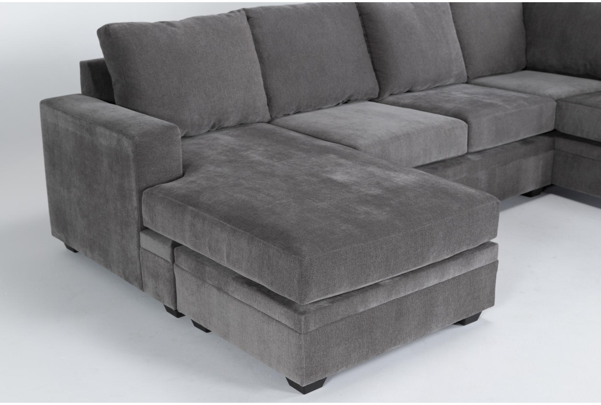 bonaterra charcoal grey fabric 127" 2 piece u-shaped sectional with left arm facing sofa chaise & right arm facing corner chaise 7 bonaterra charcoal grey fabric 127" 2 piece u-shaped sectional with left arm facing sofa chaise & right arm facing corner chaise