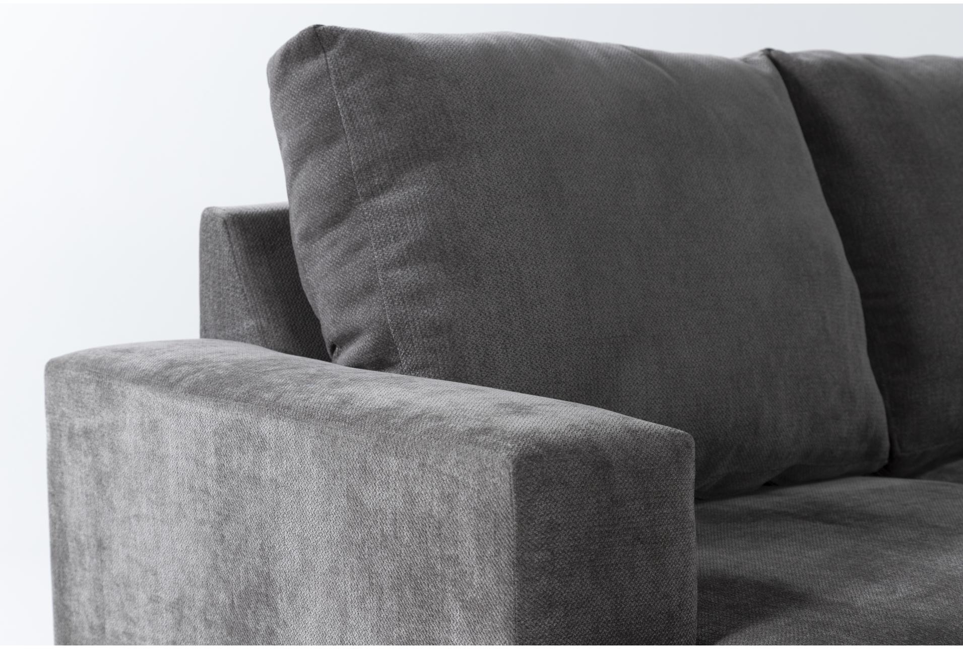 bonaterra charcoal grey fabric 127" 2 piece u-shaped sectional with left arm facing sofa chaise & right arm facing corner chaise 8 bonaterra charcoal grey fabric 127" 2 piece u-shaped sectional with left arm facing sofa chaise & right arm facing corner chaise