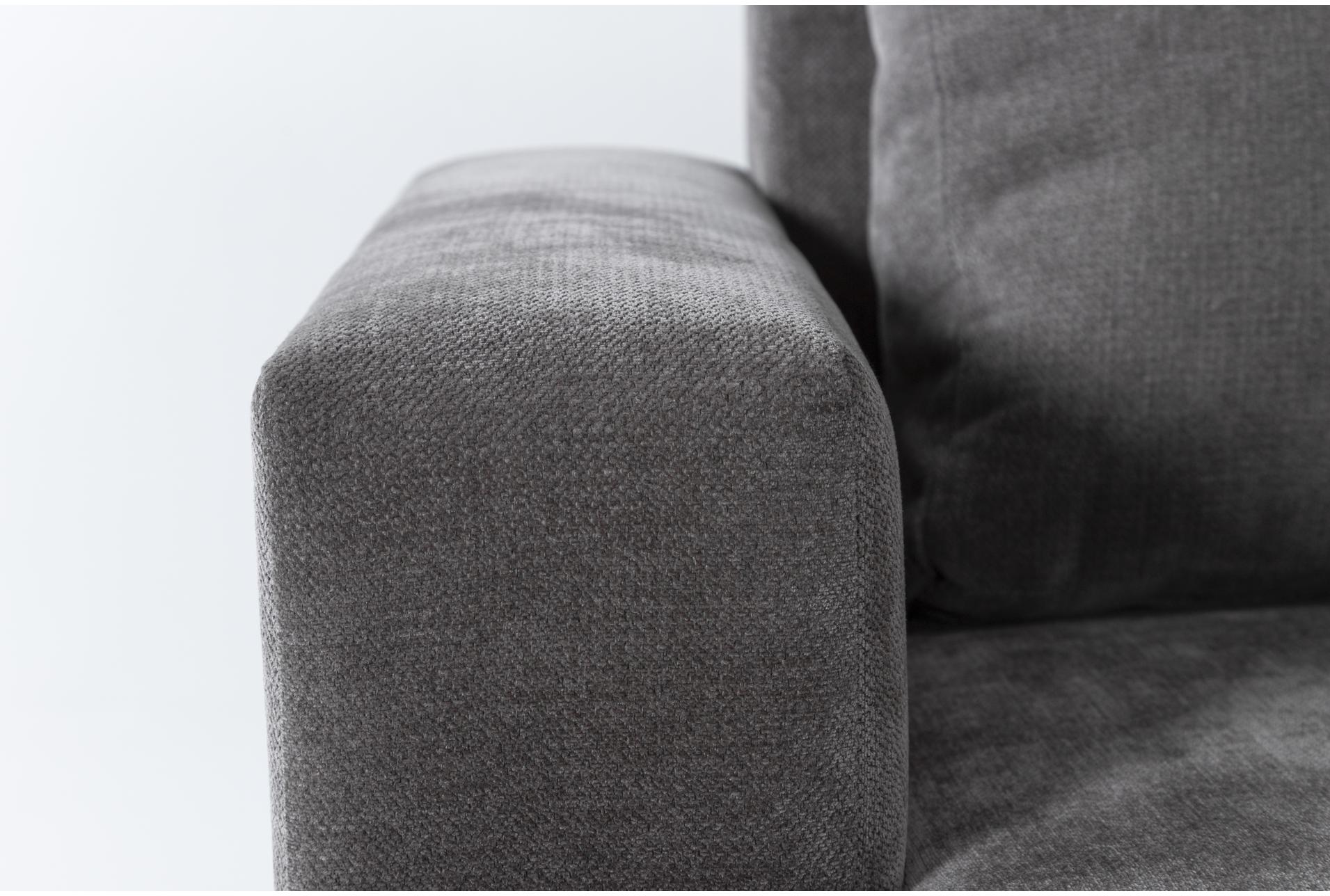 bonaterra charcoal grey fabric 127" 2 piece u-shaped sectional with left arm facing sofa chaise & right arm facing corner chaise 9 bonaterra charcoal grey fabric 127" 2 piece u-shaped sectional with left arm facing sofa chaise & right arm facing corner chaise