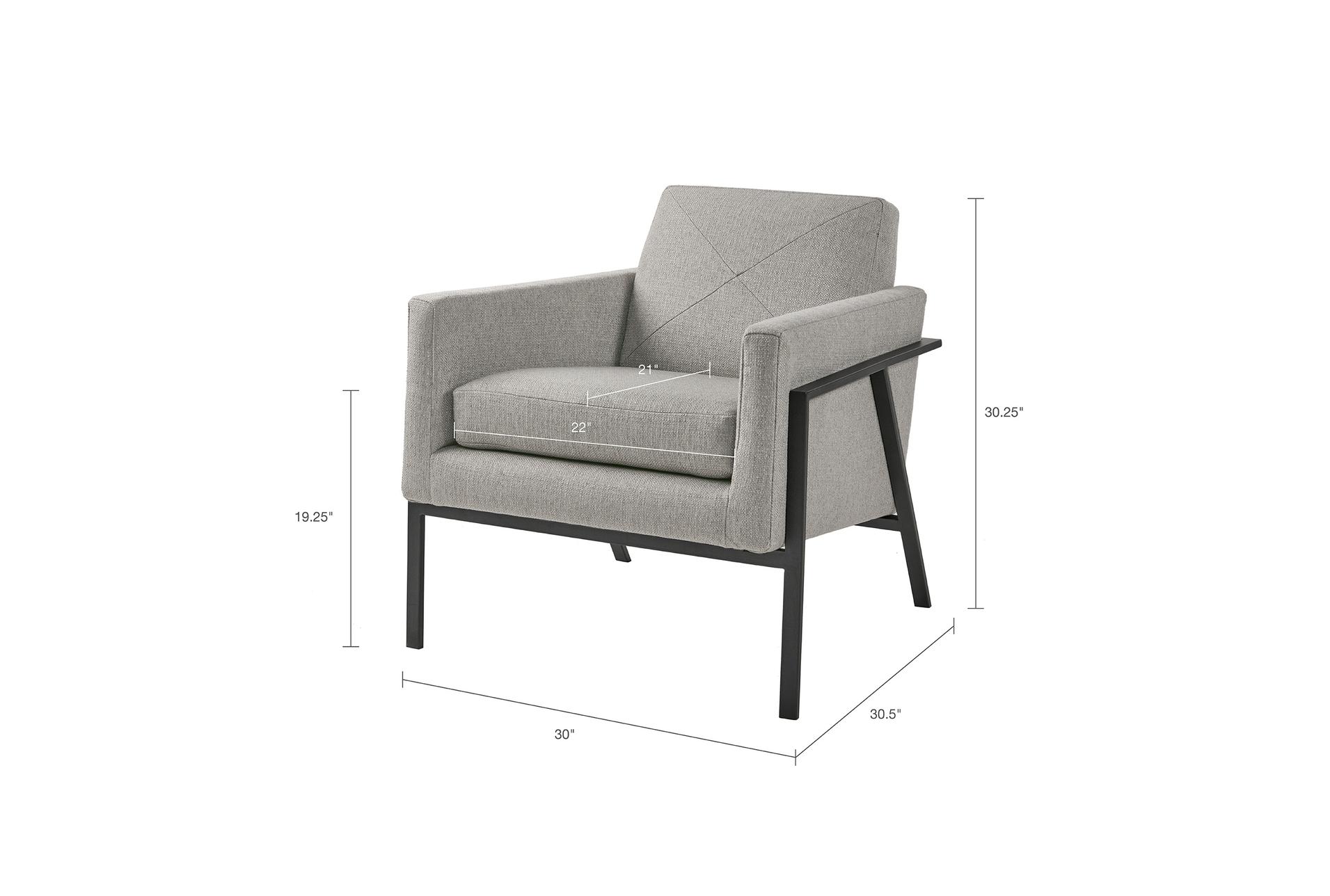 brayden grey accent chair | arms | polyurethane 13 brayden grey accent chair | arms | polyurethane