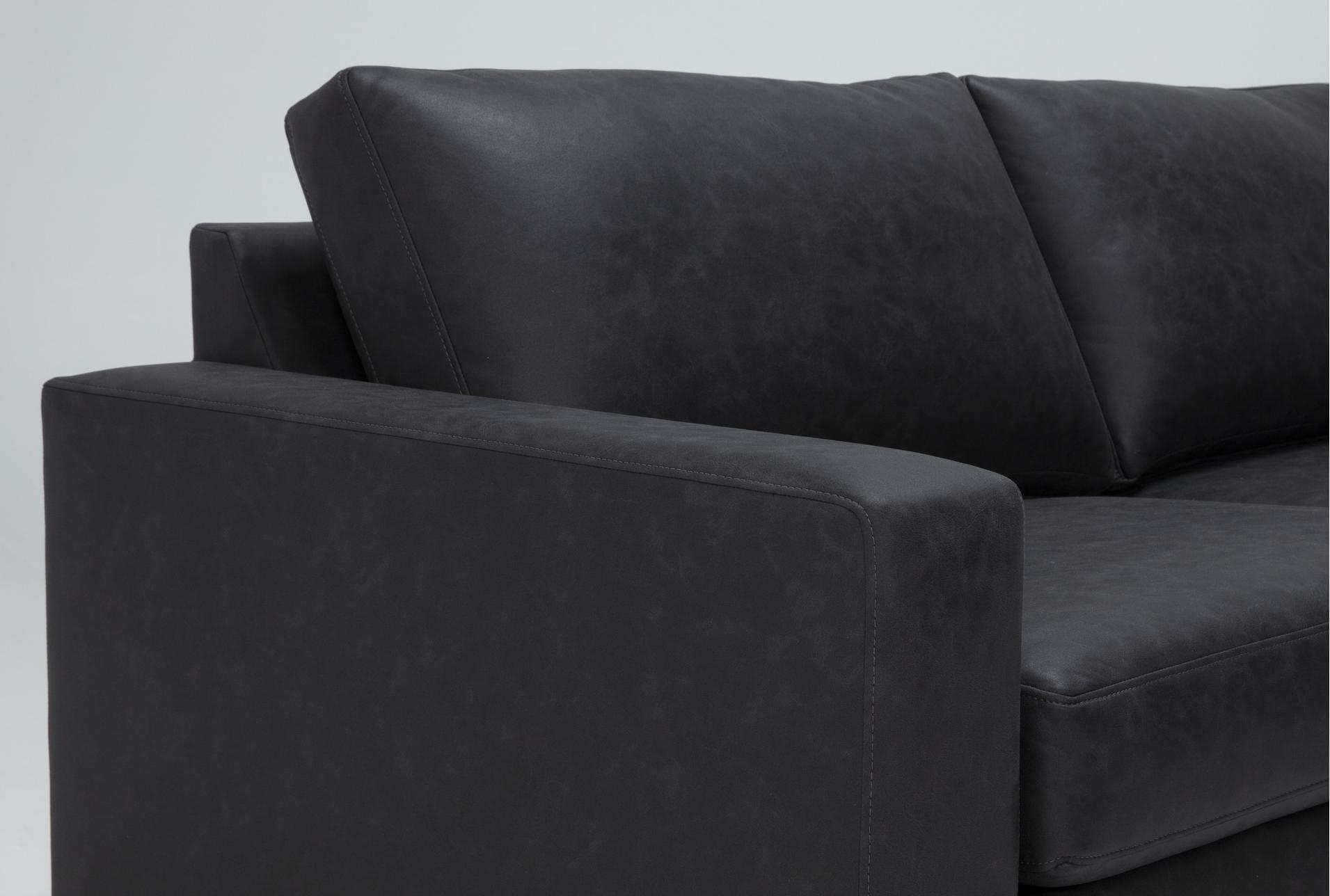 araceli ii charcoal grey black vegan faux leather 2 piece condo 86" queen sleeper sofa & loveseat set 12 araceli ii charcoal grey black vegan faux leather 2 piece condo 86" queen sleeper sofa & loveseat set