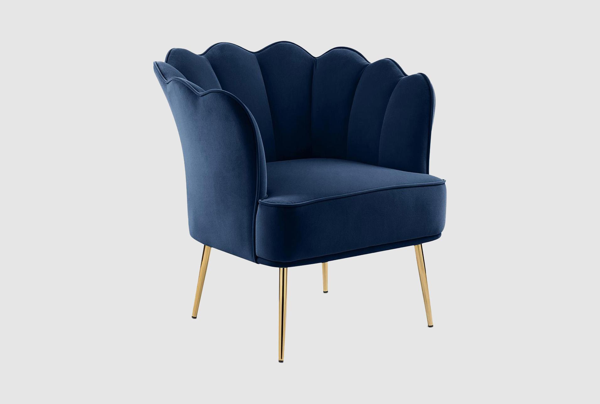 jester navy blue velvet accent chair | fabric 1 jester navy blue velvet accent chair | fabric