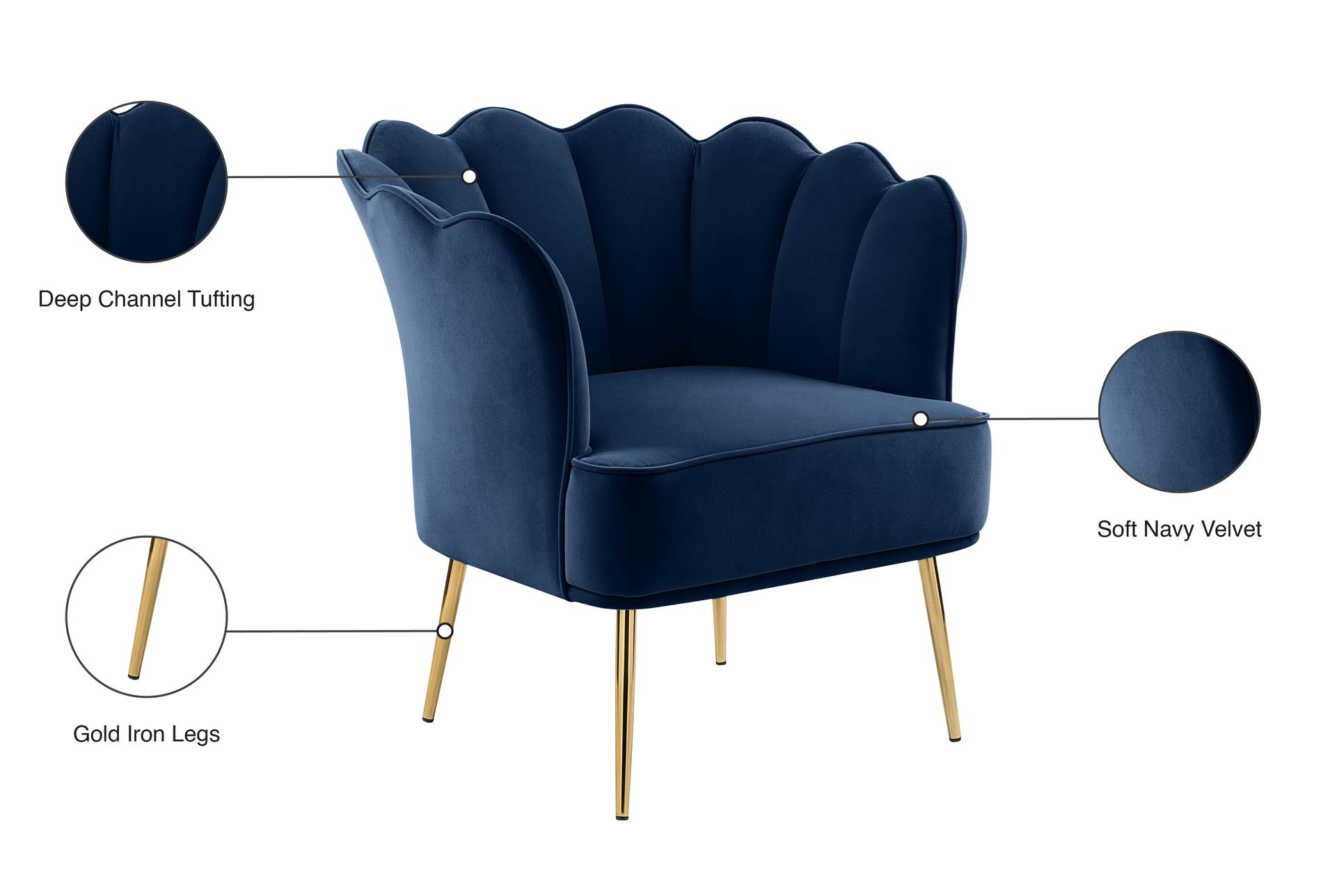 jester navy blue velvet accent chair | fabric 13 jester navy blue velvet accent chair | fabric
