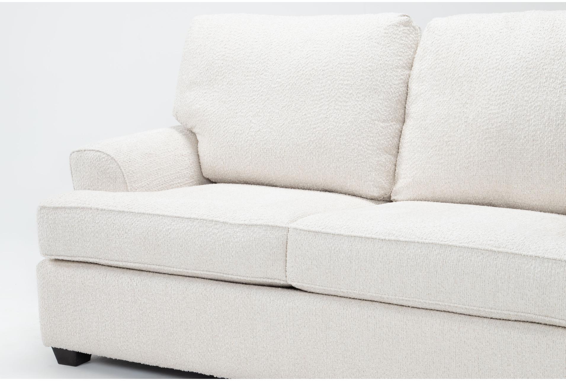 alessandro ii porcelain chenille fabric 3 piece sleeper sofa chair & storage ottoman set | loose reversible back 13 alessandro ii porcelain chenille fabric 3 piece sleeper sofa chair & storage ottoman set | loose reversible back