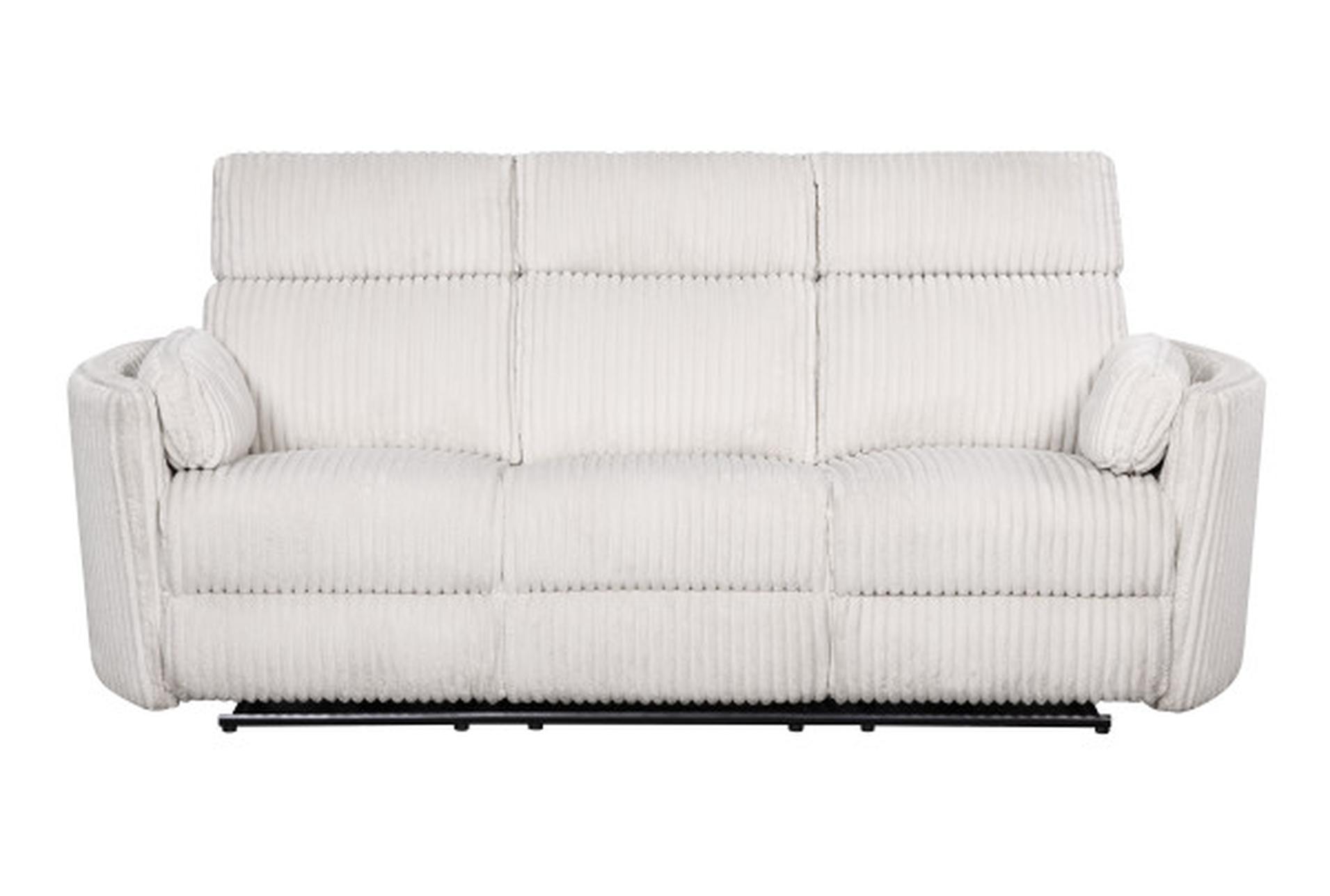 rayna ivory plush channeled 88" power reclining sofa with usb 11 rayna ivory plush channeled 88" power reclining sofa with usb