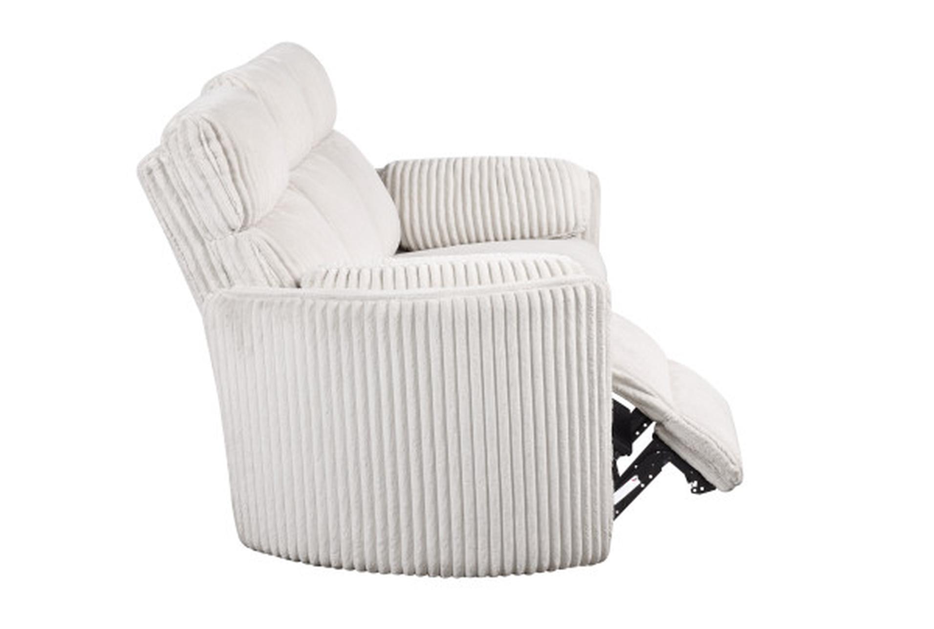 rayna ivory plush channeled 88" power reclining sofa with usb 12 rayna ivory plush channeled 88" power reclining sofa with usb