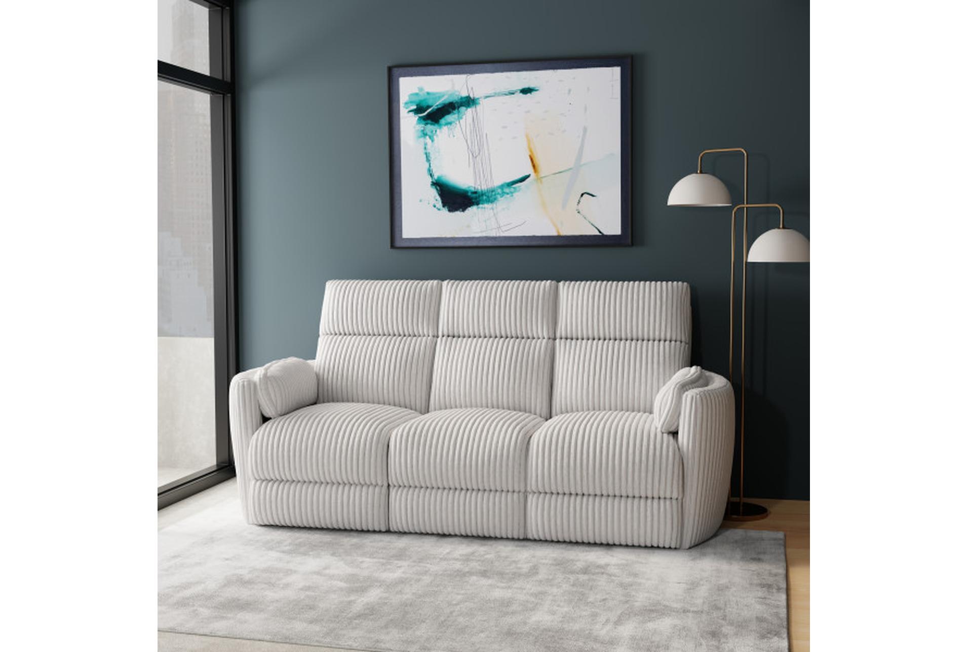 rayna ivory plush channeled 88" power reclining sofa with usb 17 rayna ivory plush channeled 88" power reclining sofa with usb
