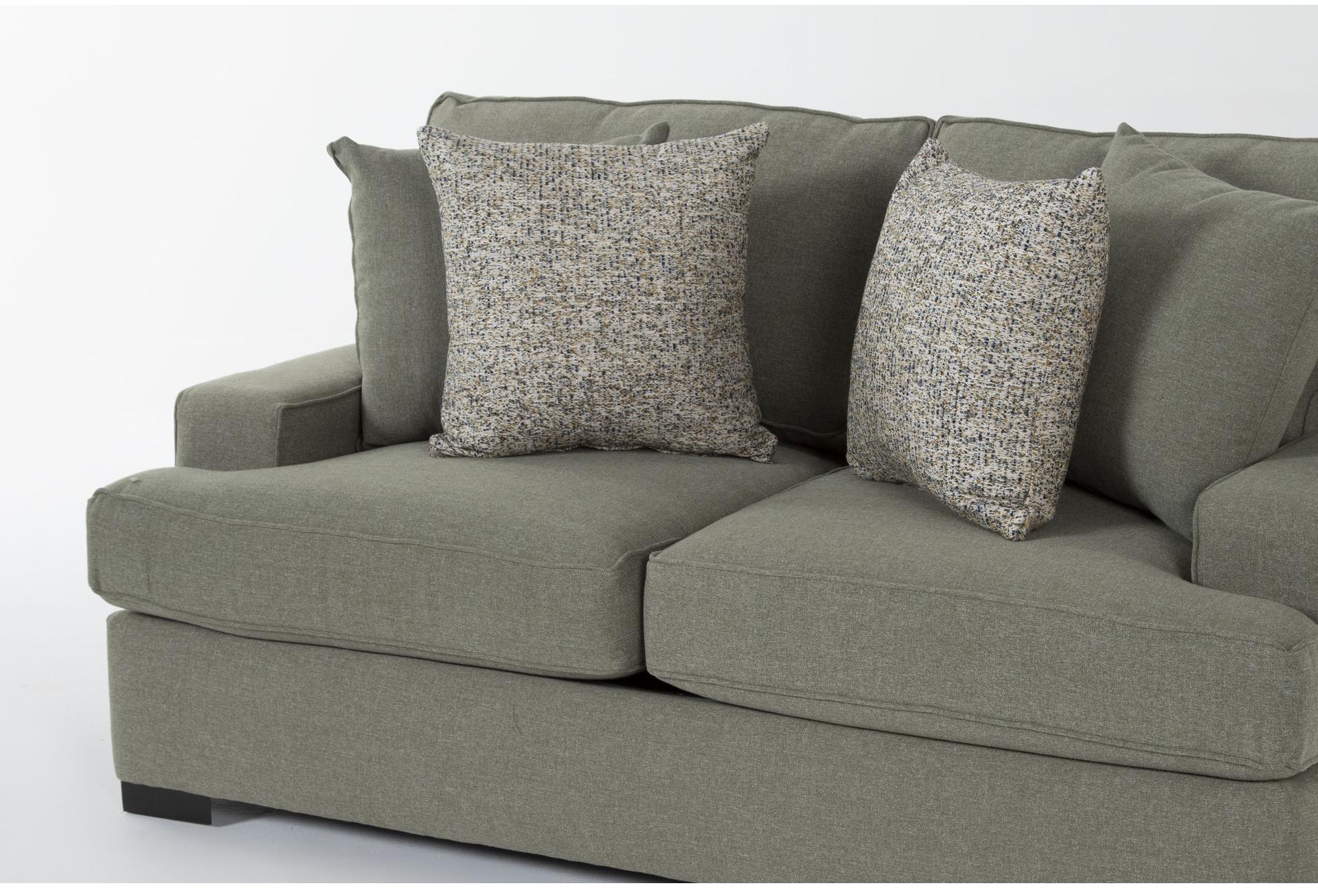 arliss foam 67" fabric green weave loveseat | loose reversible back 10 arliss foam 67" fabric green weave loveseat | loose reversible back