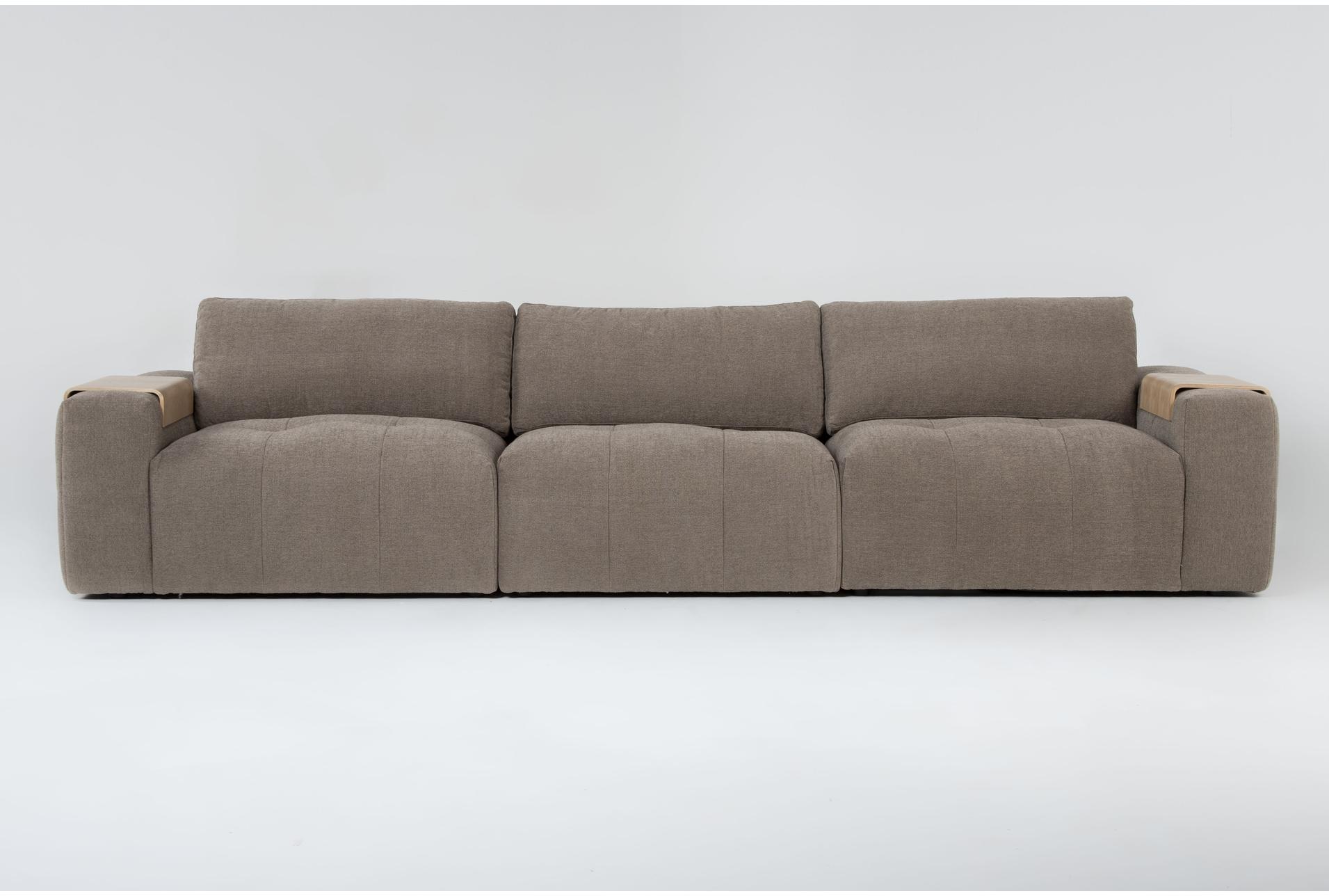 amallo mocha brown fabric 151" 3 piece sofa | tufted 1 amallo mocha brown fabric 151" 3 piece sofa | tufted