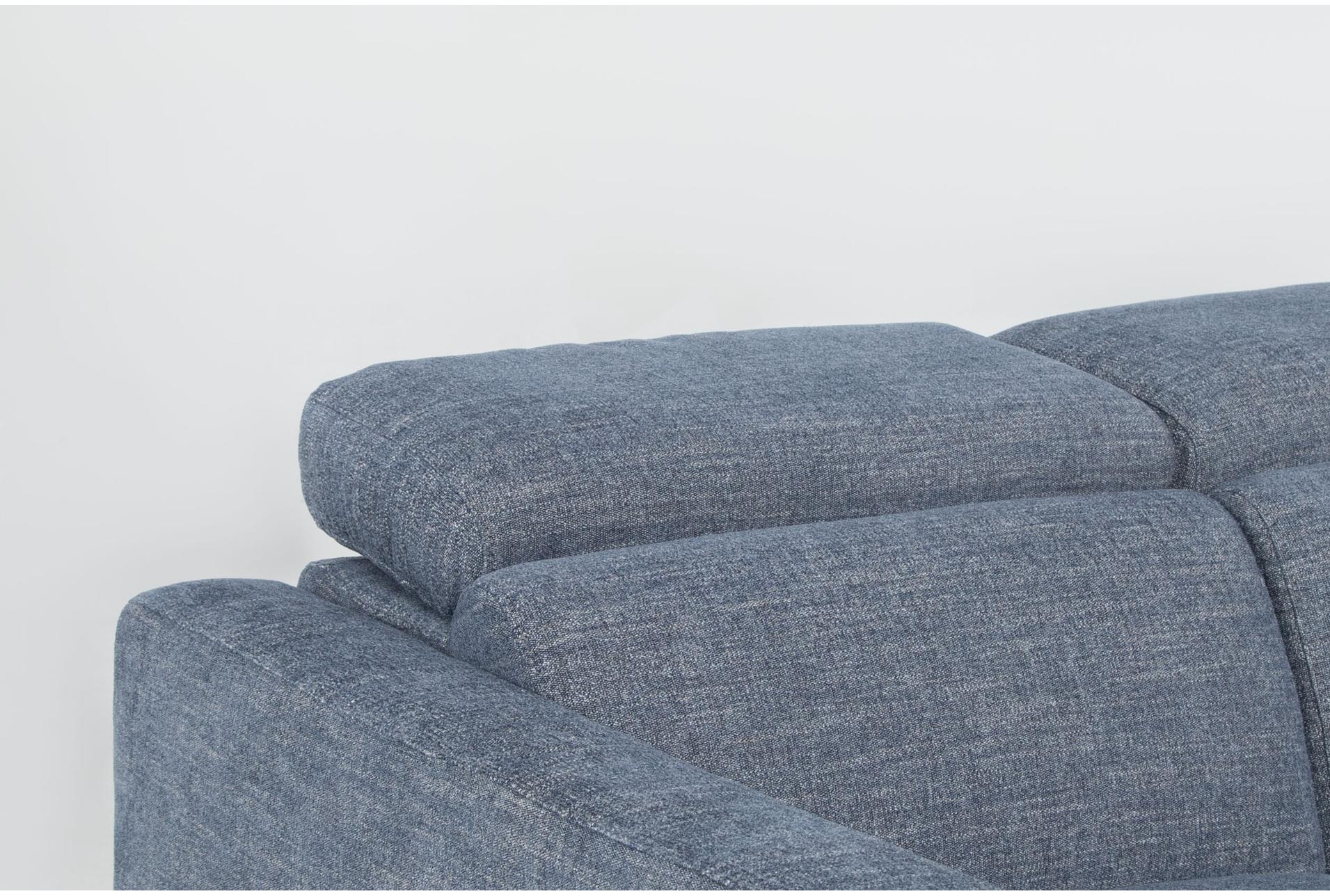 blake denim 2 piece power reclining sofa & loveseat set with power headrest & usb 17 blake denim 2 piece power reclining sofa & loveseat set with power headrest & usb