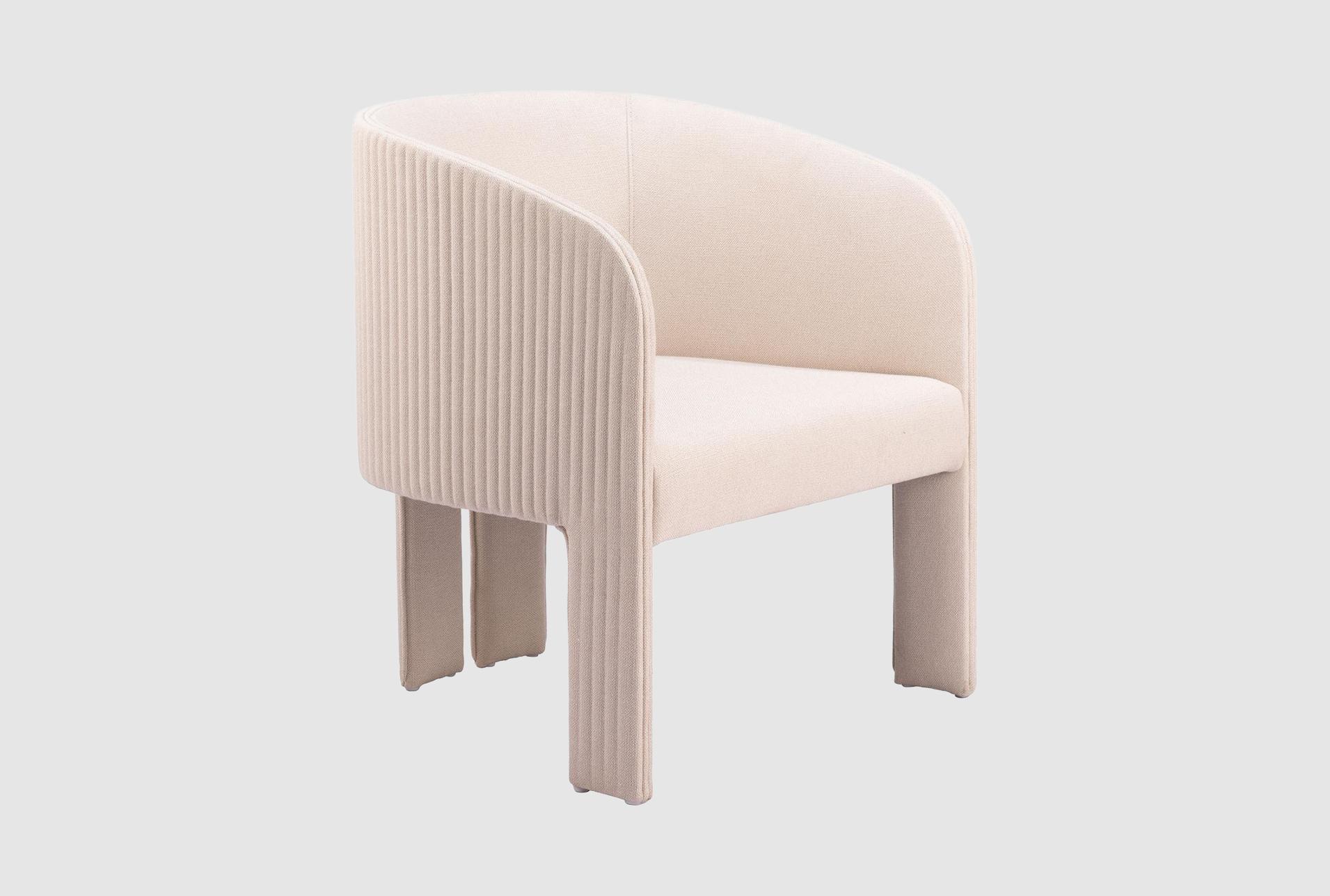 hull beige plywood accent barrel arm chair | fabric 1 hull beige plywood accent barrel arm chair | fabric