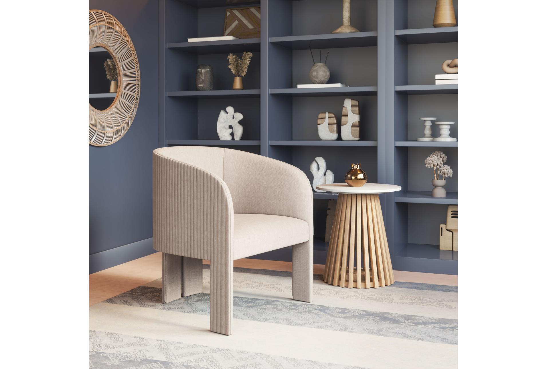 hull beige plywood accent barrel arm chair | fabric 18 hull beige plywood accent barrel arm chair | fabric