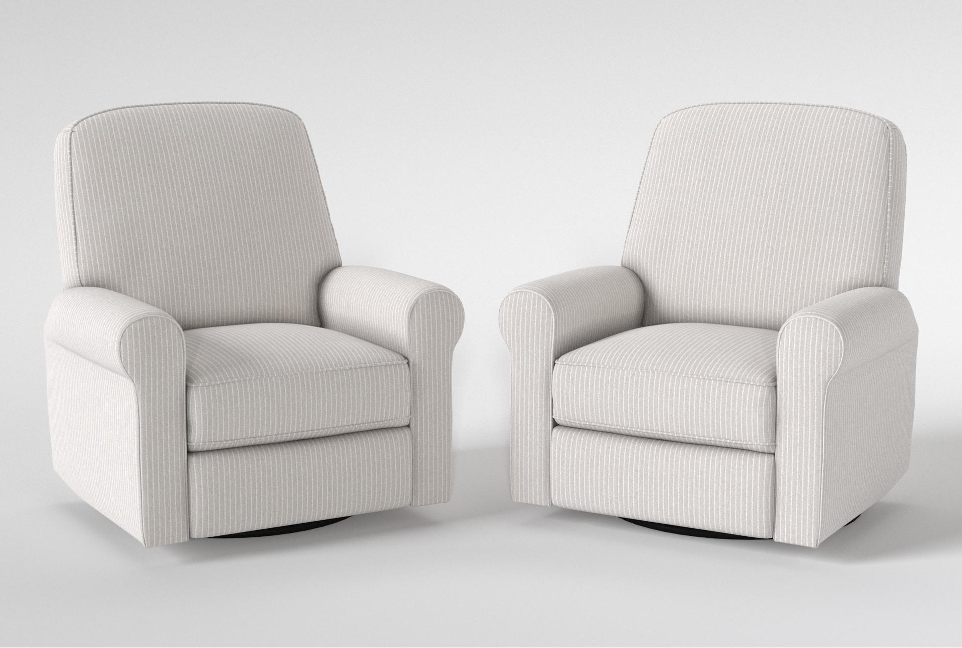 eloise nursery manual swivel glider recliner set of 2 | rocker | interior pull 1 eloise nursery manual swivel glider recliner set of 2 | rocker | interior pull