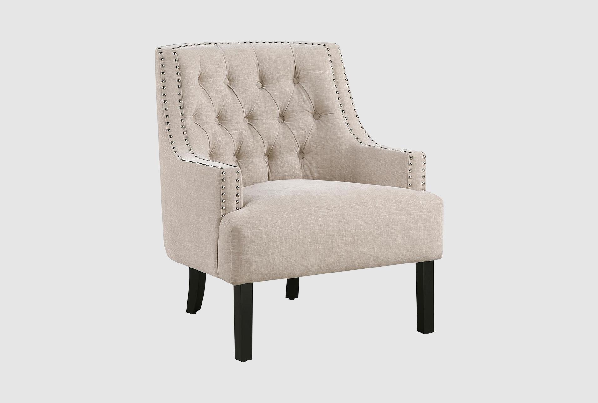 belfield natural cement beige accent chair | with arms | fabric | solid 1 belfield natural cement beige accent chair | with arms | fabric | solid