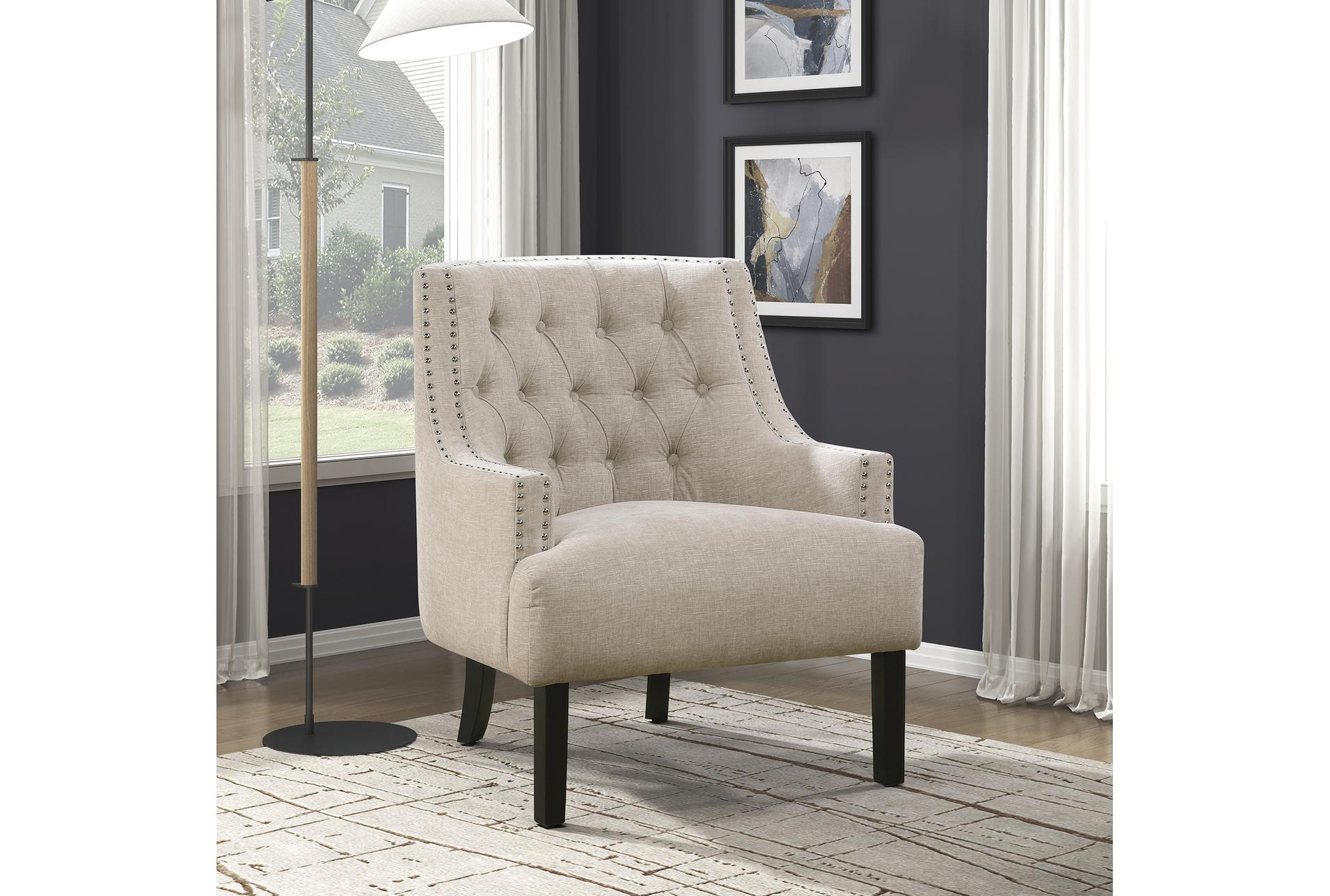 belfield natural cement beige accent chair | with arms | fabric | solid 16 belfield natural cement beige accent chair | with arms | fabric | solid