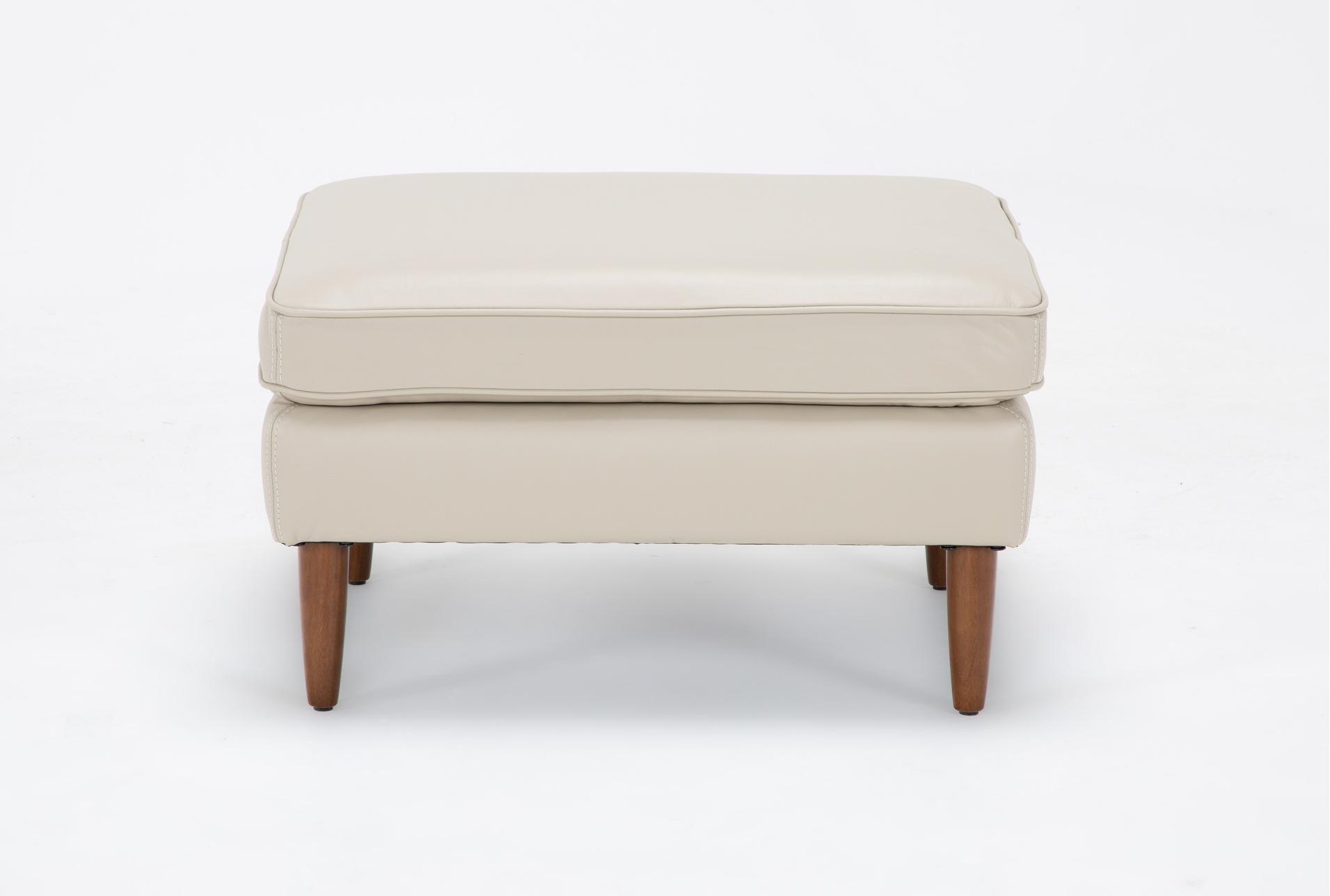 grayson natural taupe/beige leather rectangle ottoman 1 grayson natural taupe/beige leather rectangle ottoman