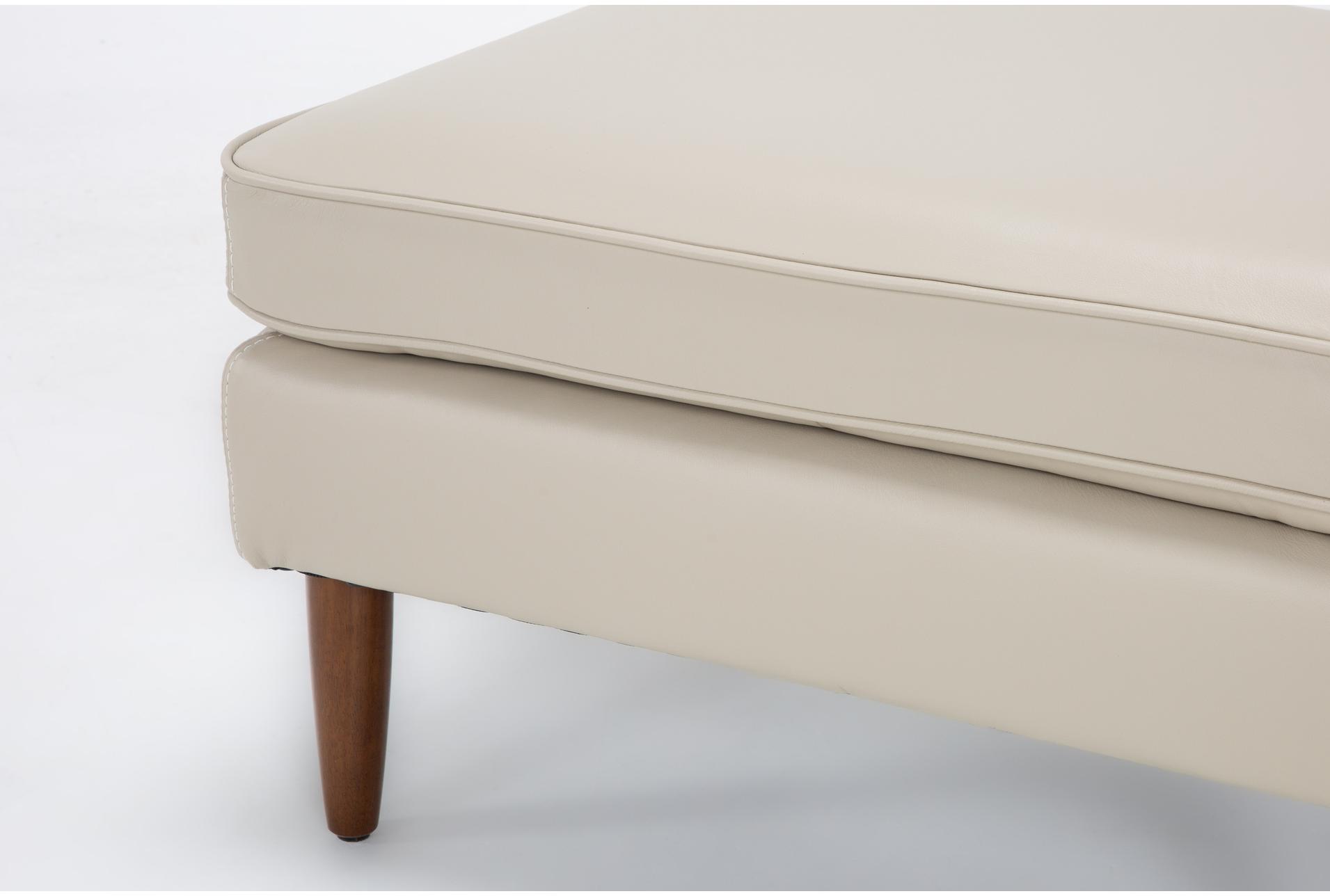 grayson natural taupe/beige leather rectangle ottoman 7 grayson natural taupe/beige leather rectangle ottoman