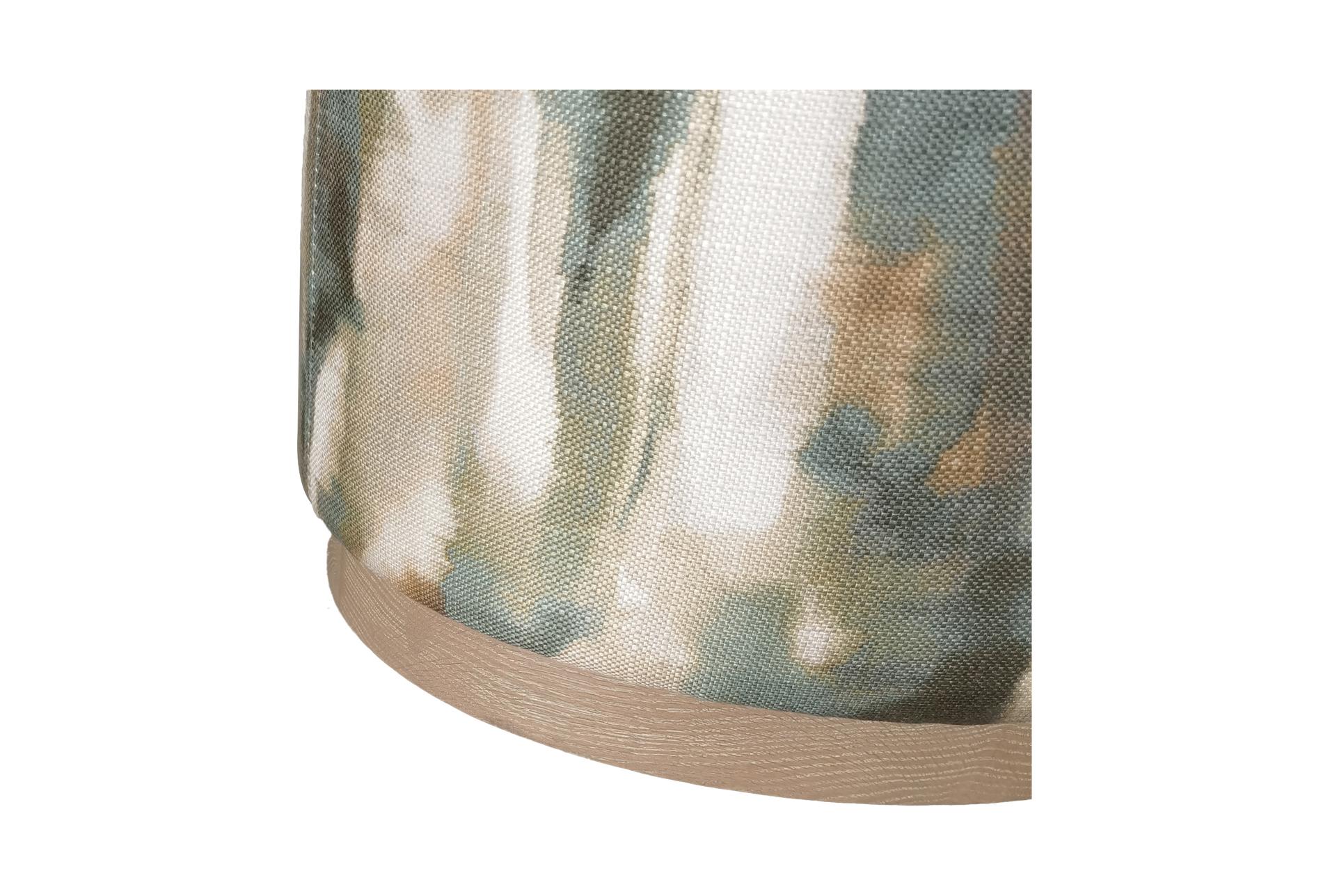zoe multi color oval accent ottoman | round 8 zoe multi color oval accent ottoman | round