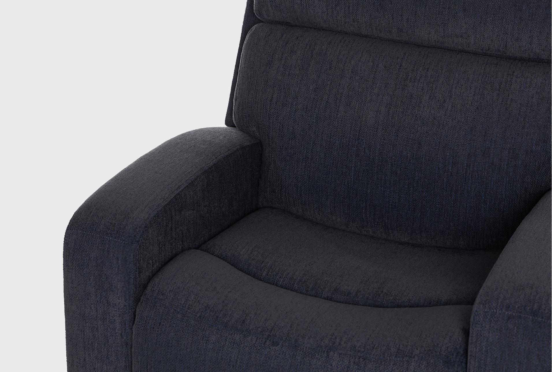 torin navy blue fabric 35" power recliner with usb 24 torin navy blue fabric 35" power recliner with usb