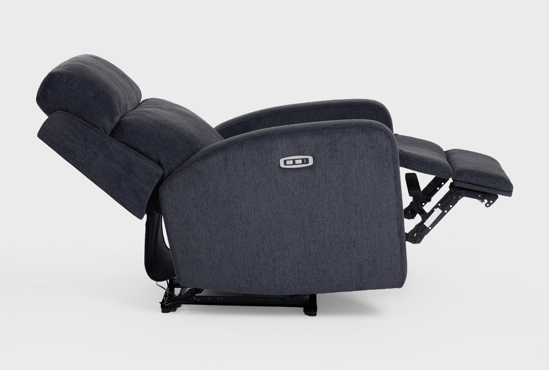 torin navy blue fabric 35" power recliner with usb 25 torin navy blue fabric 35" power recliner with usb