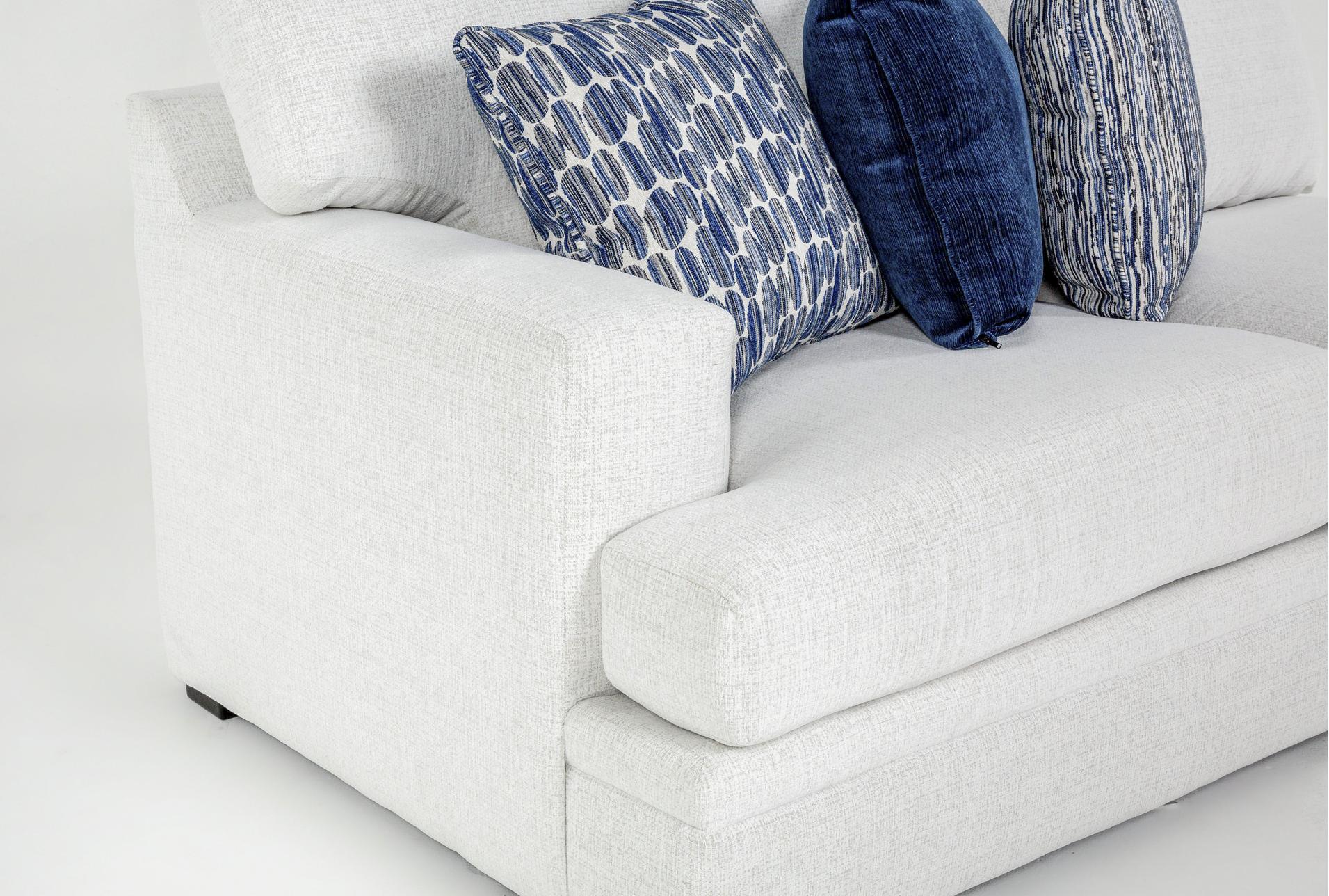 anacapa natural ivory fabric 141" 4 piece sectional with right arm facing chaise & ottoman 16 anacapa natural ivory fabric 141" 4 piece sectional with right arm facing chaise & ottoman