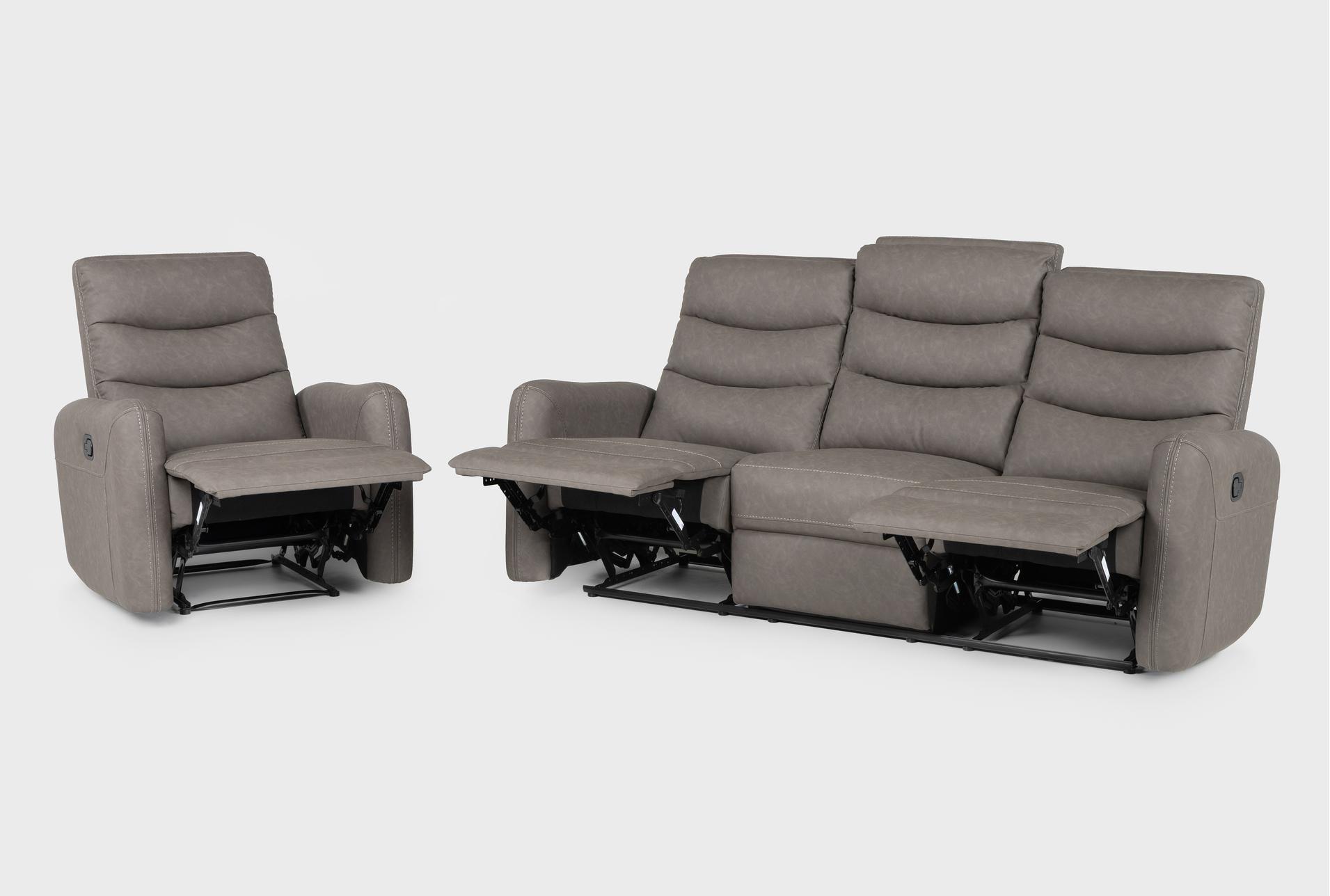 casimir charcoal 2 piece fabric 81" manual reclining sofa and recliner set 14 casimir charcoal 2 piece fabric 81" manual reclining sofa and recliner set