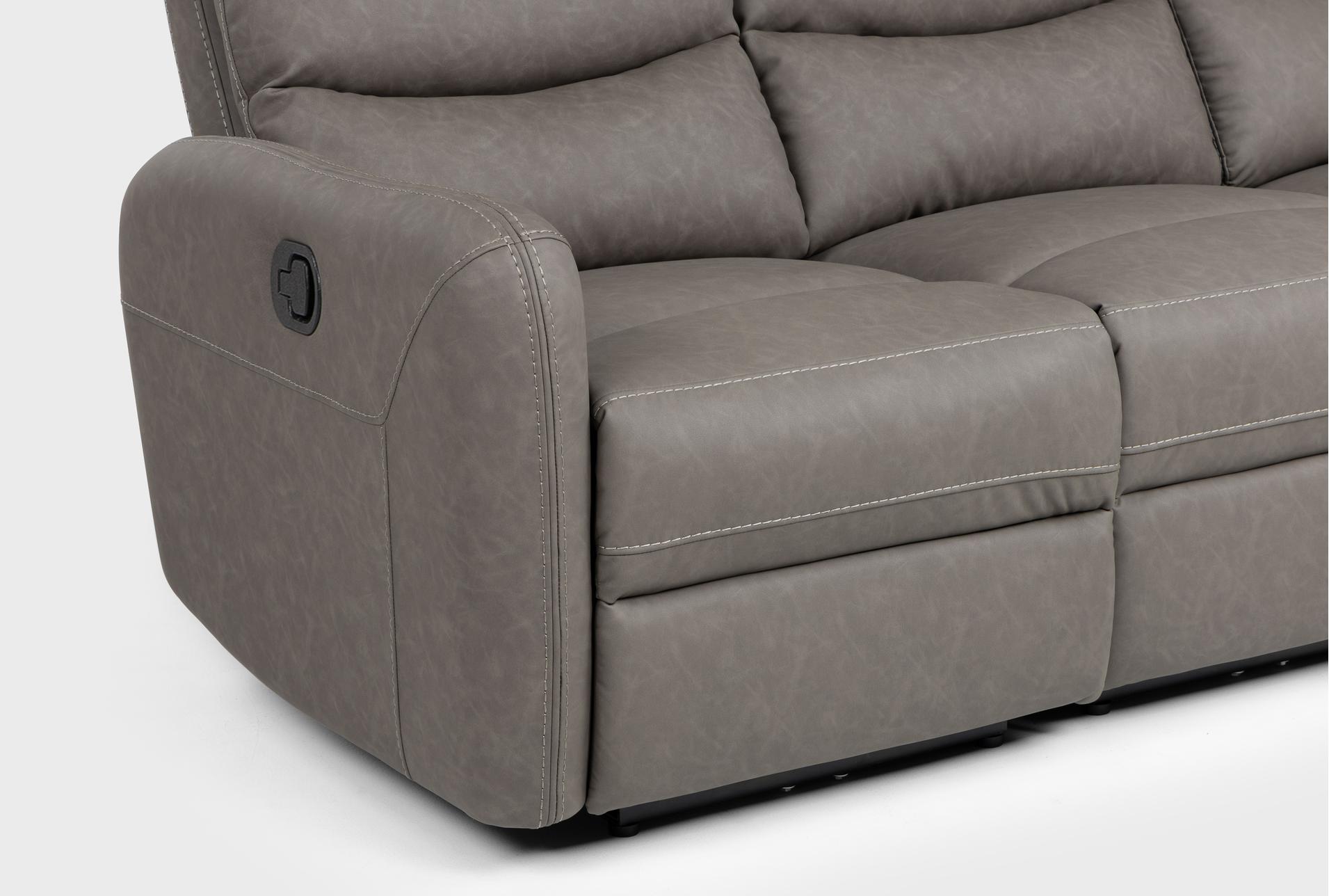 casimir charcoal 2 piece fabric 81" manual reclining sofa and recliner set 19 casimir charcoal 2 piece fabric 81" manual reclining sofa and recliner set