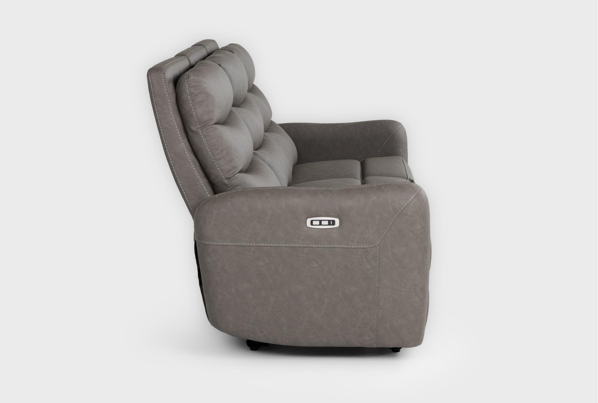 casimir charcoal 2 piece power reclining sofa and recliner set 20 casimir charcoal 2 piece power reclining sofa and recliner set