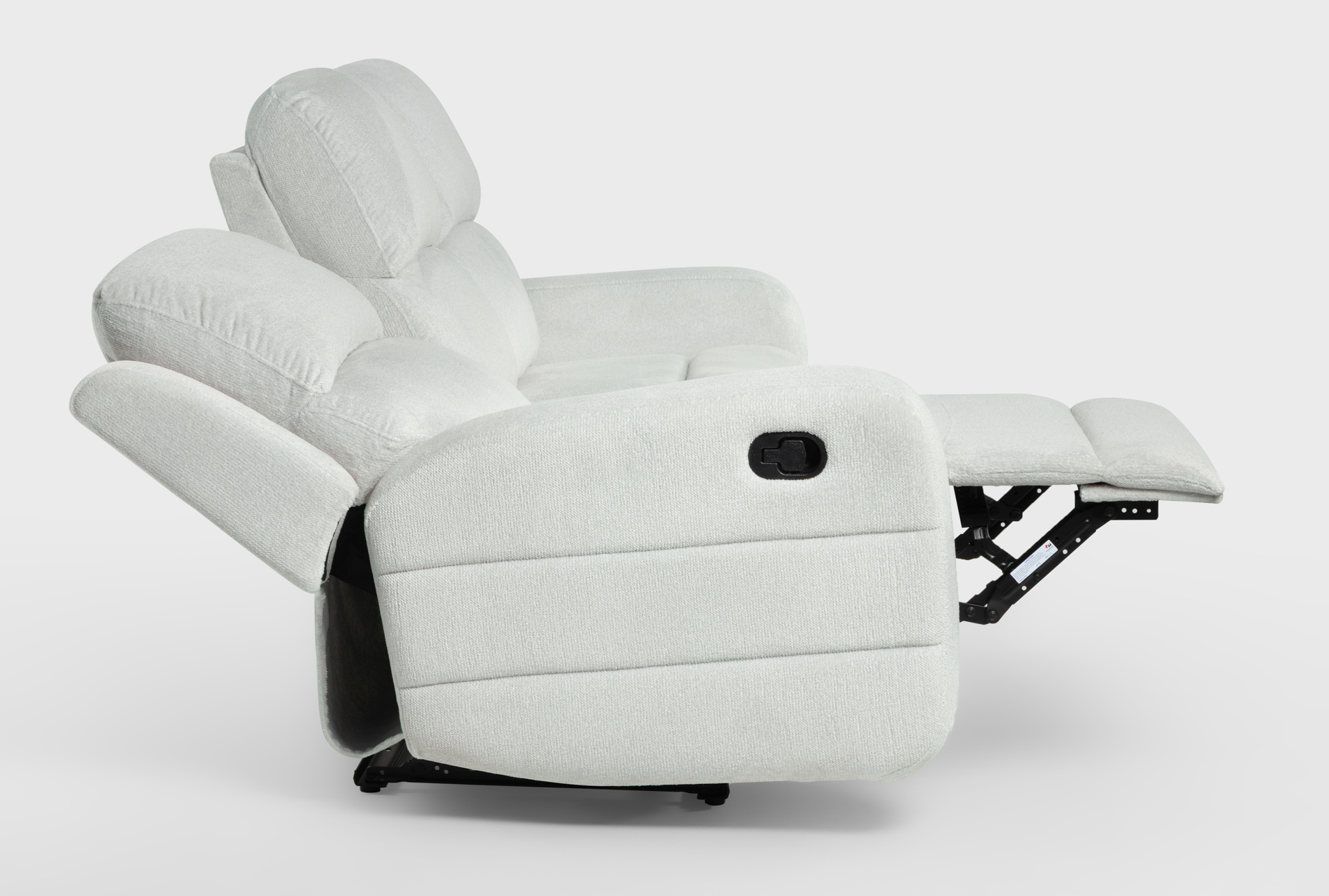 rio grey fabric 83" manual reclining sofa 23 rio grey fabric 83" manual reclining sofa