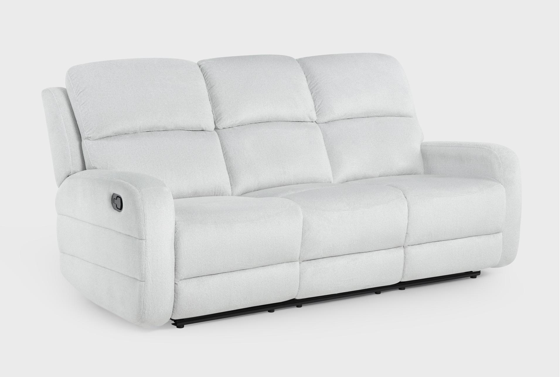 rio grey fabric 83" manual reclining sofa 14 rio grey fabric 83" manual reclining sofa