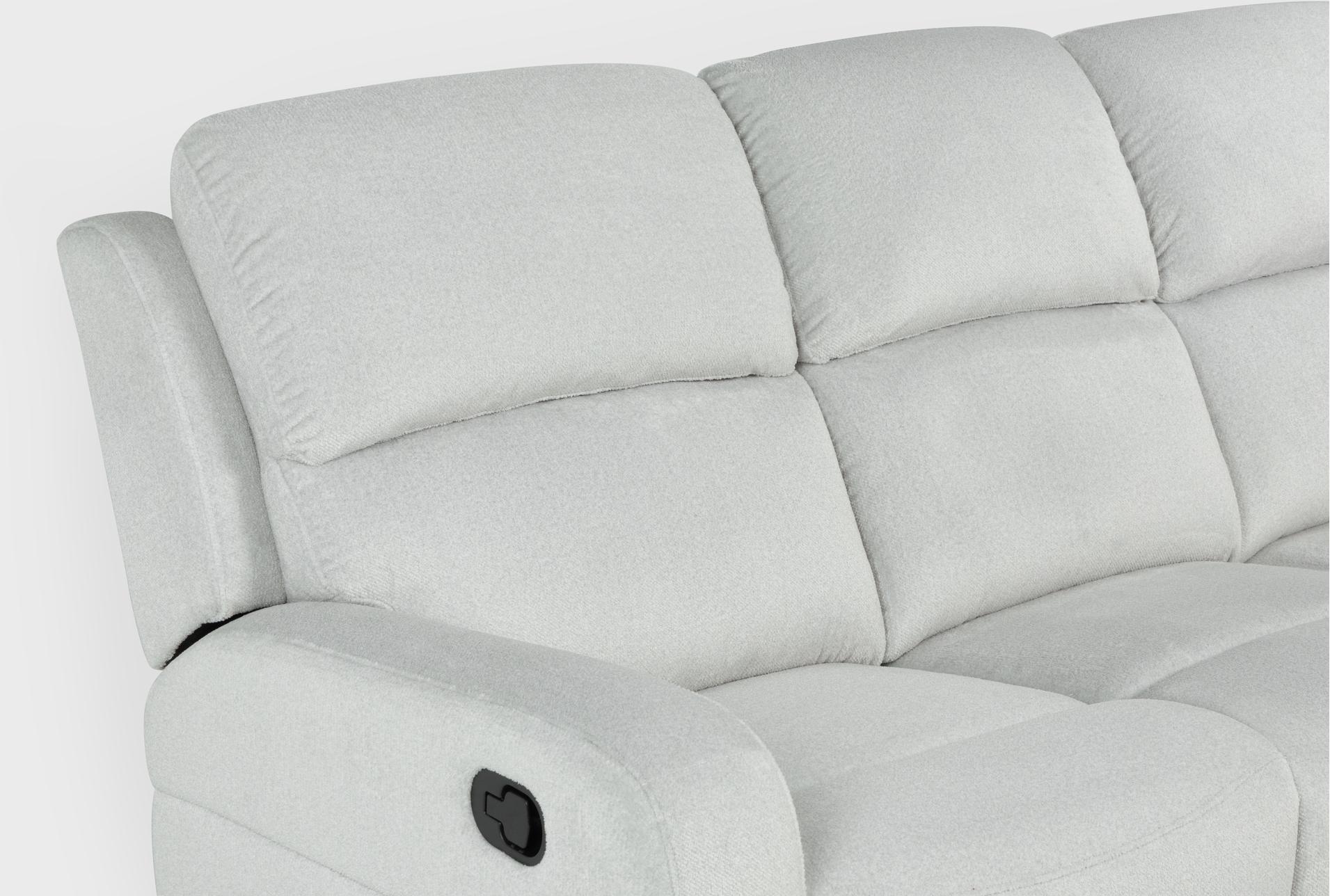 rio grey fabric 83" manual reclining sofa 19 rio grey fabric 83" manual reclining sofa